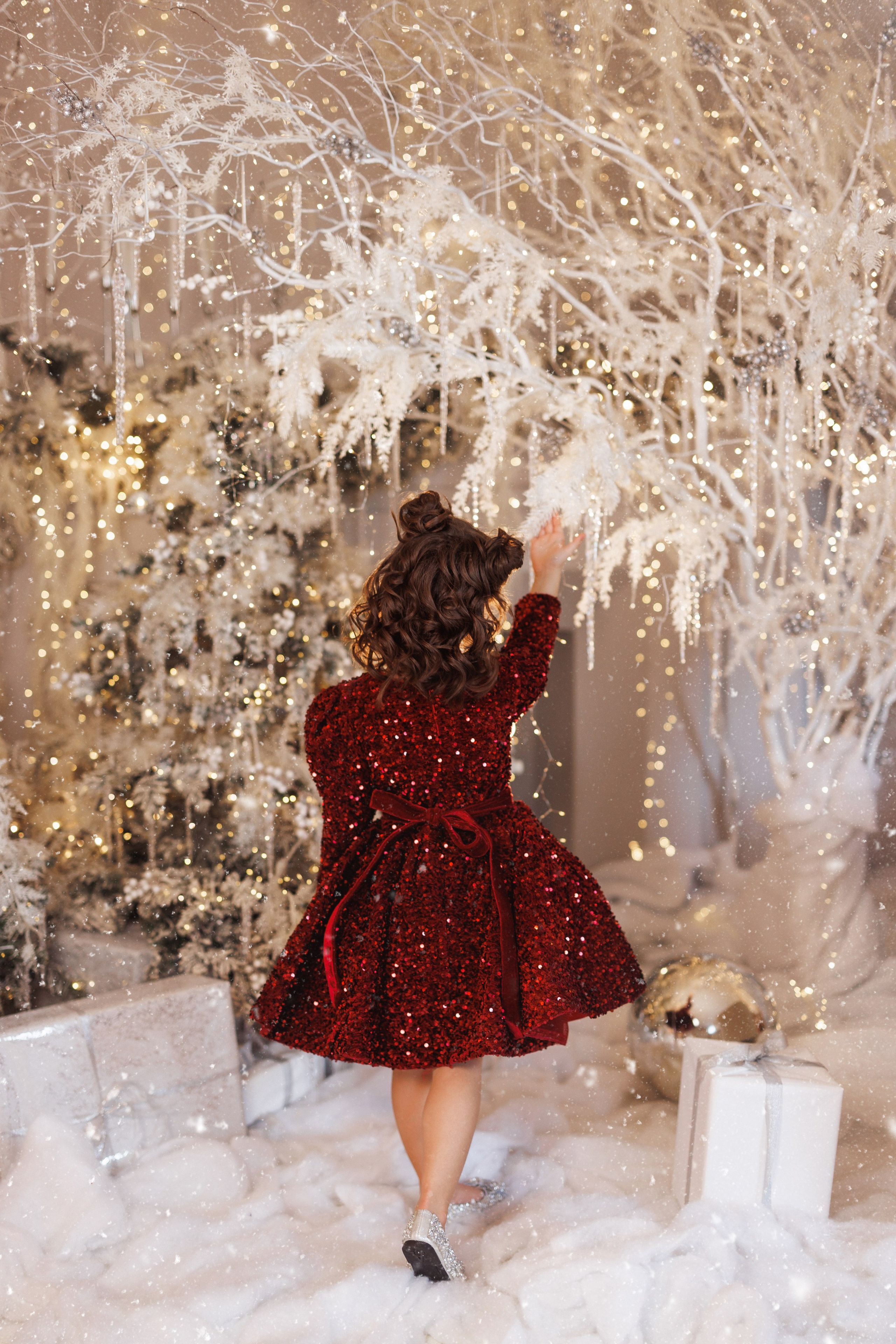 Детская новогодняя фотосессия в фотостудии «Alice», город Краснодар. Семейный и детский фотограф в Краснодаре Анна Трашкова