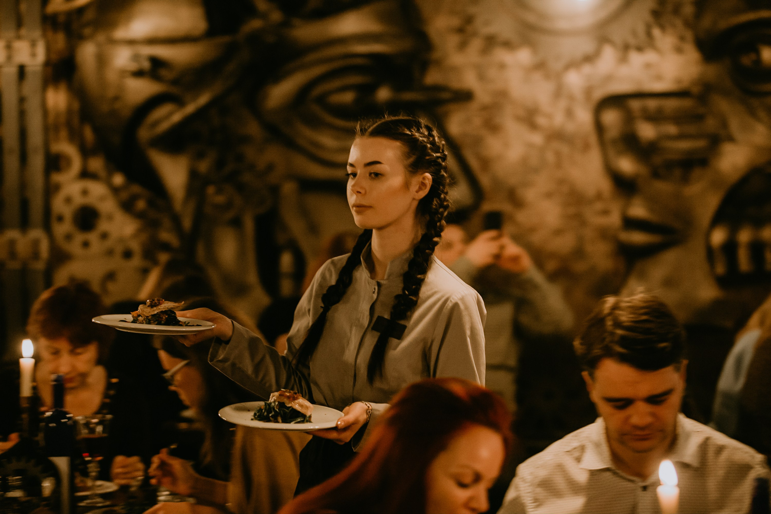 Иммерсивный гастроспектакль «До абсурда». Фотограф событий Злобин Дмитрий