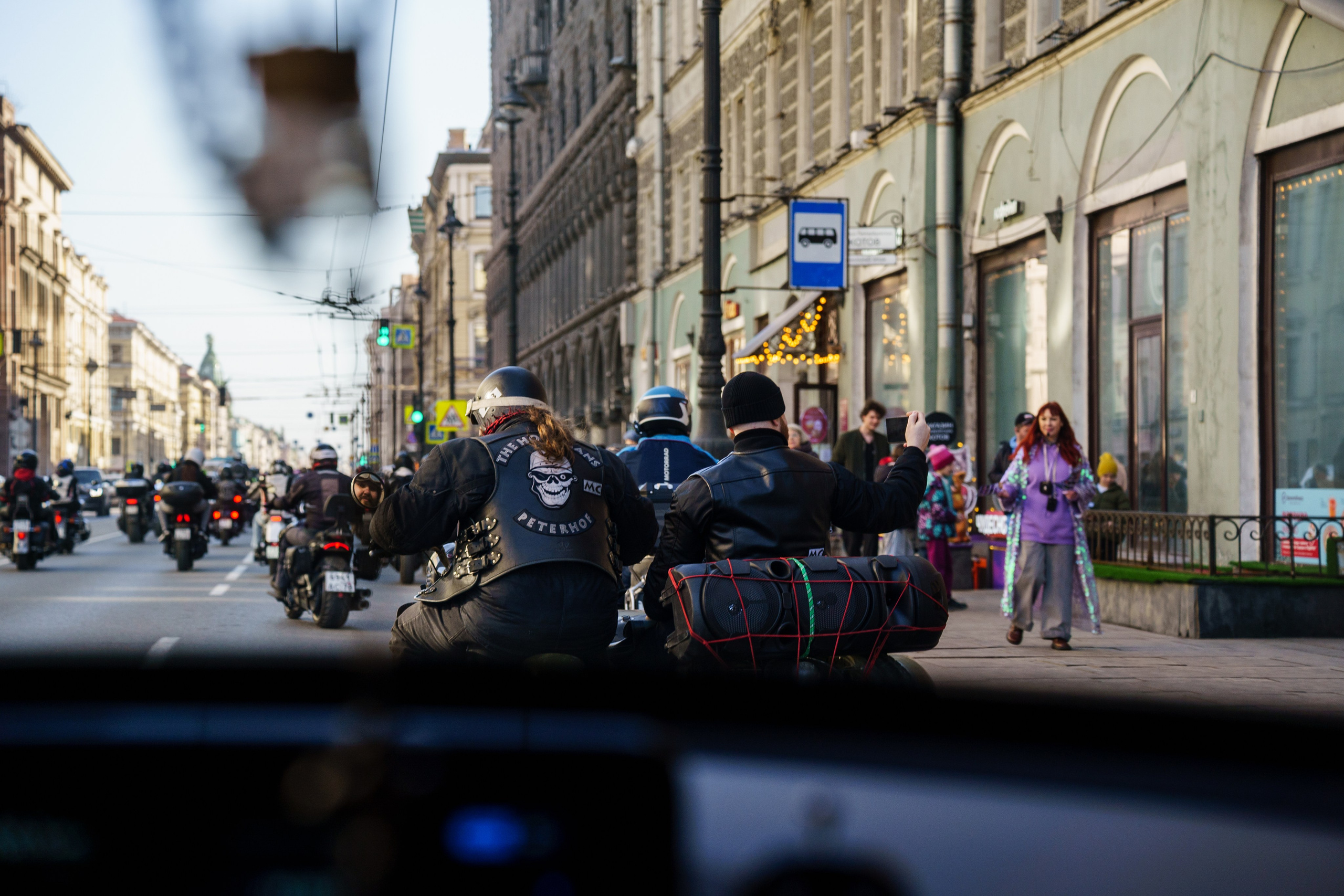 Прохват мотоклуба Norman Riders ч.1. Концертный и репортажный фотограф в Санкт-Петербурге Слава Пахомов