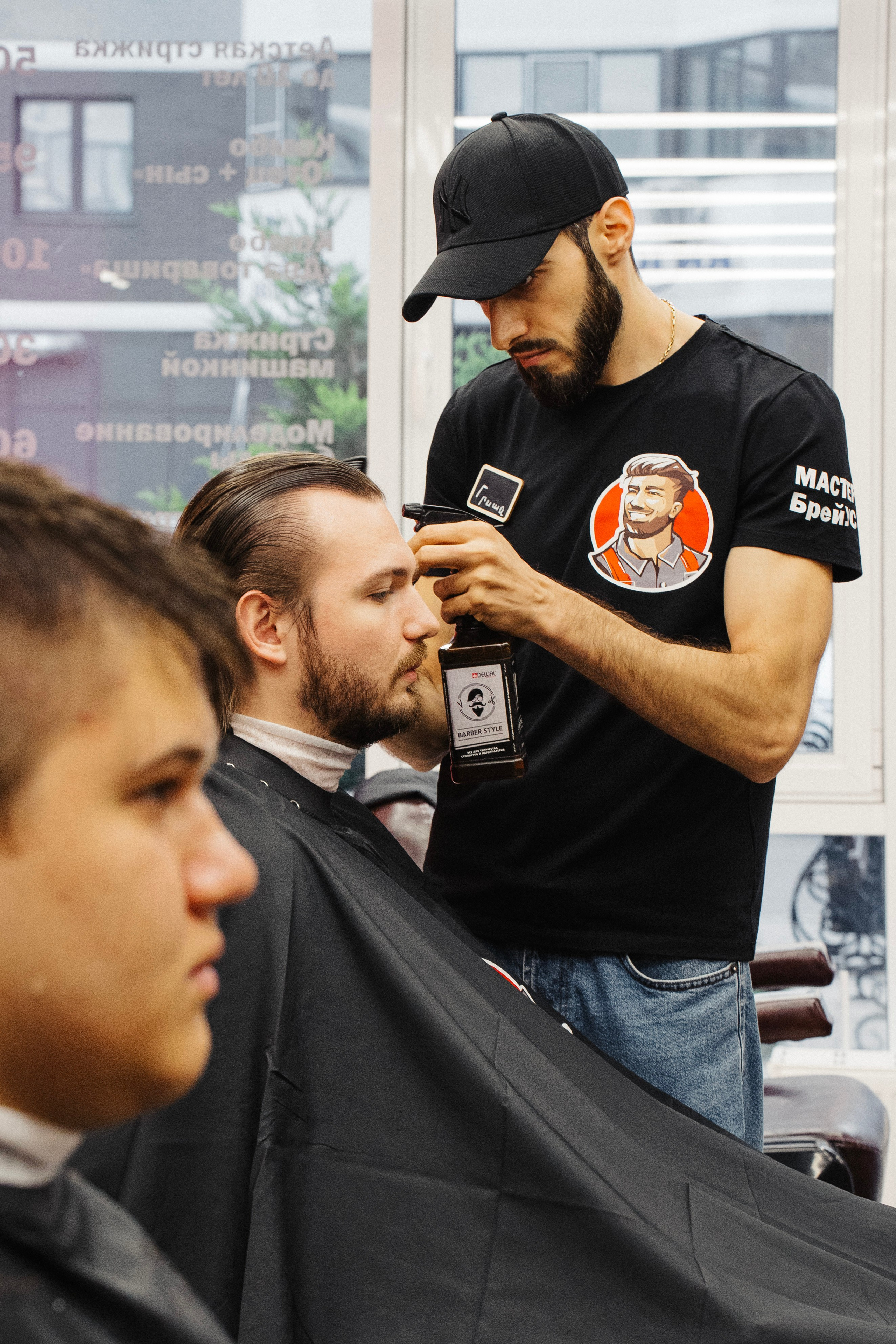 Барбершоп (открытие). Беккер Таня