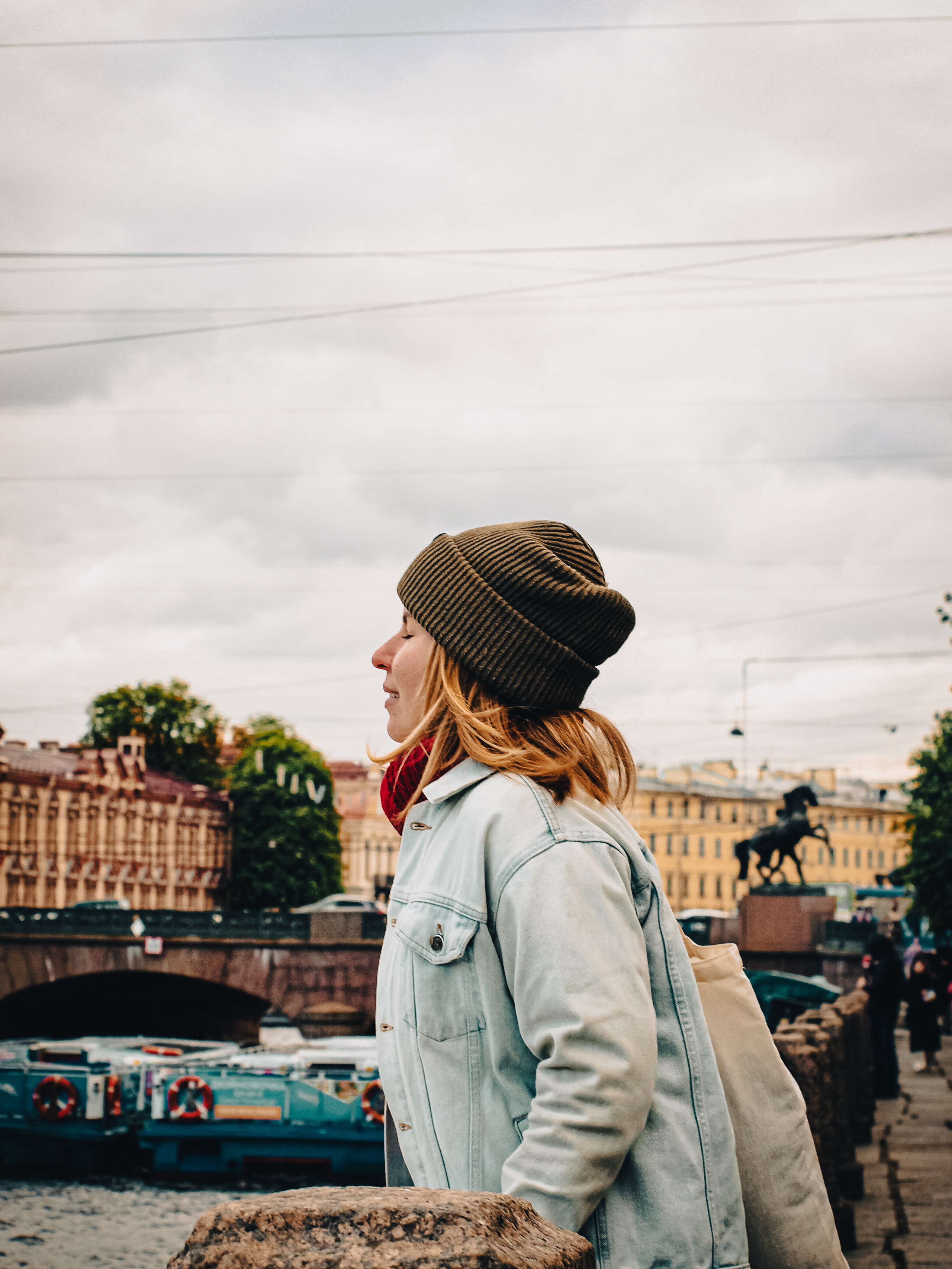 Лена Сахарова. Прогулка по Петербургу. Женя Красовская | Портретный Фотограф | Визуал для брендов