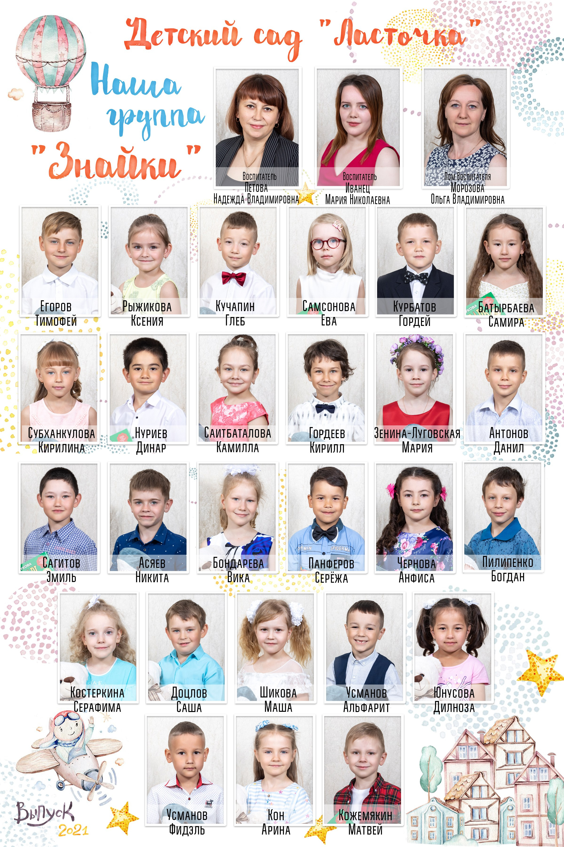 Общие фотографии. Выпускные фотокниги