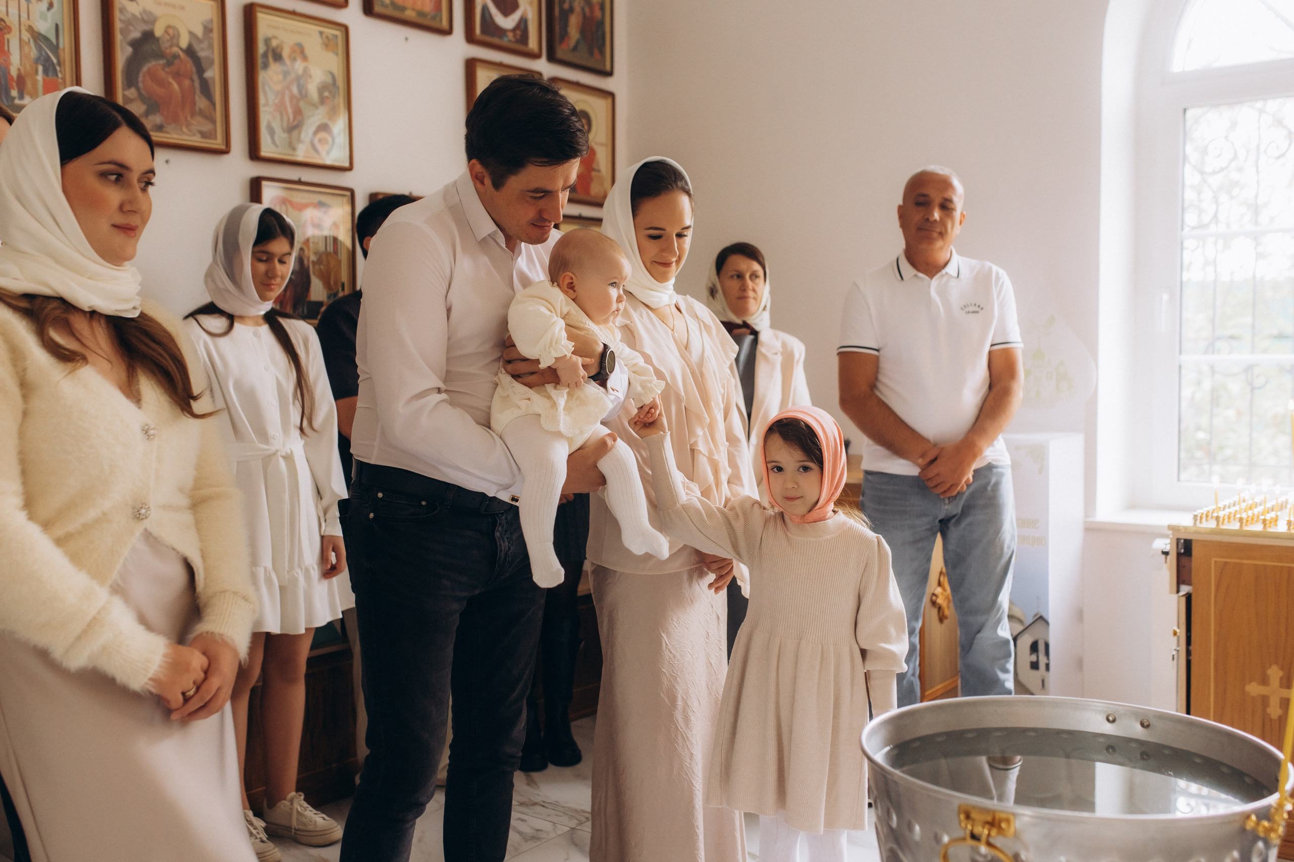 Крещение Мирославы. Семейный фотограф Москва Наталия Осьмакова