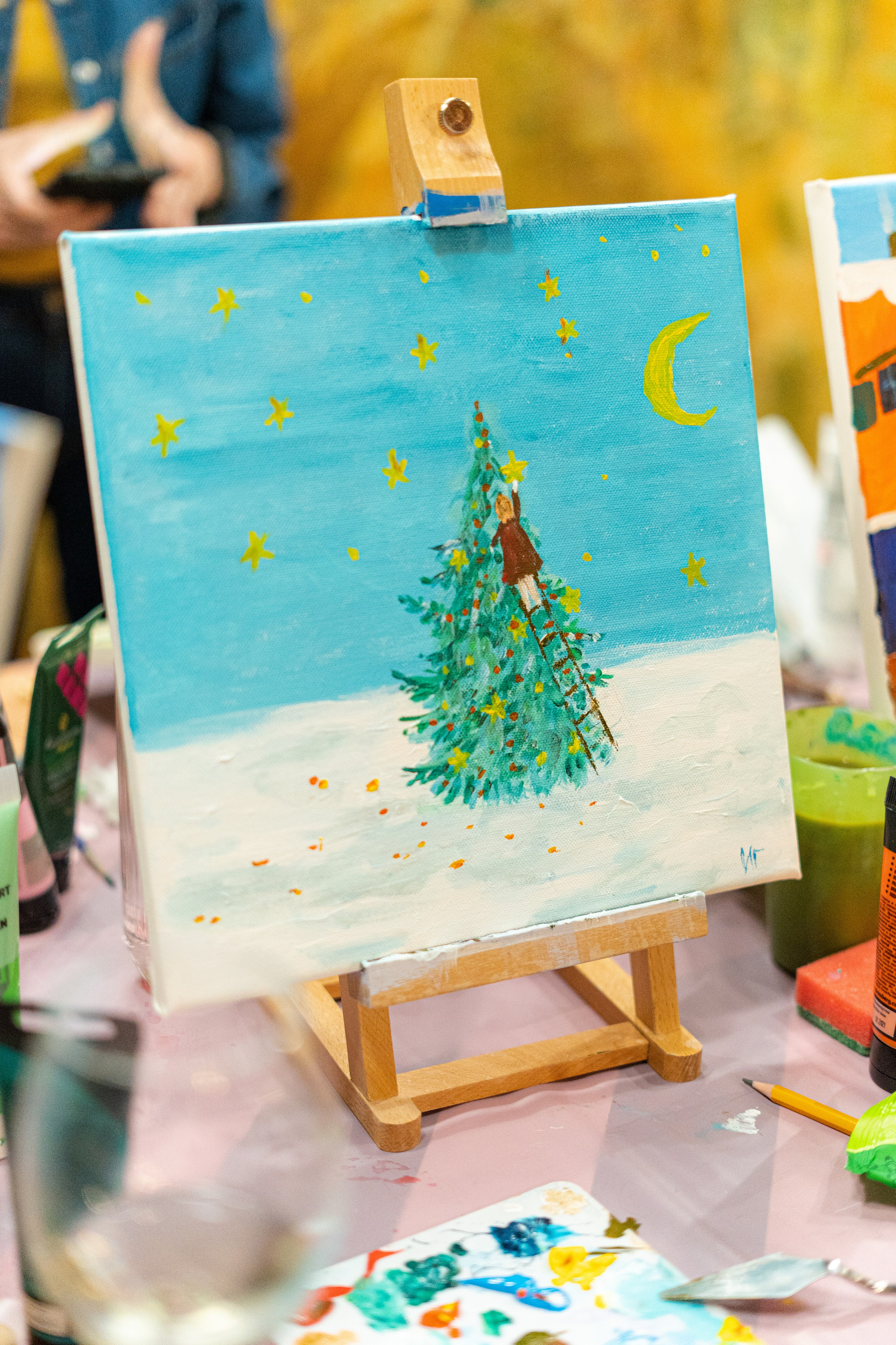 Корпоратив Teach Me Art 2. Портретный фотограф в Москве и Санкт-Петербурге Арина Чех