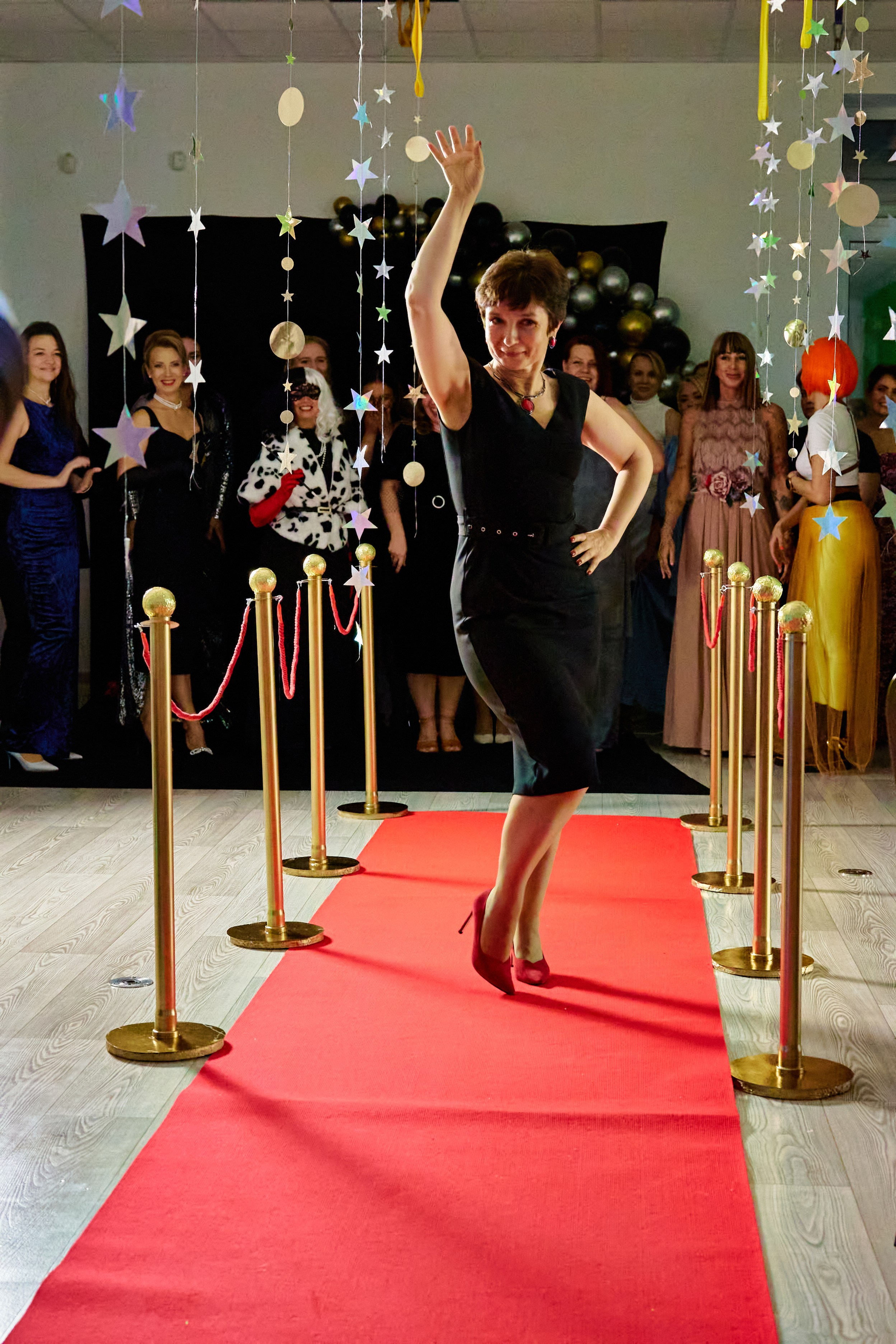 Вечеринка в стиле «HOLLYWOOD» в фитнес-студии «SWAN». Фотограф Люся Воробьева