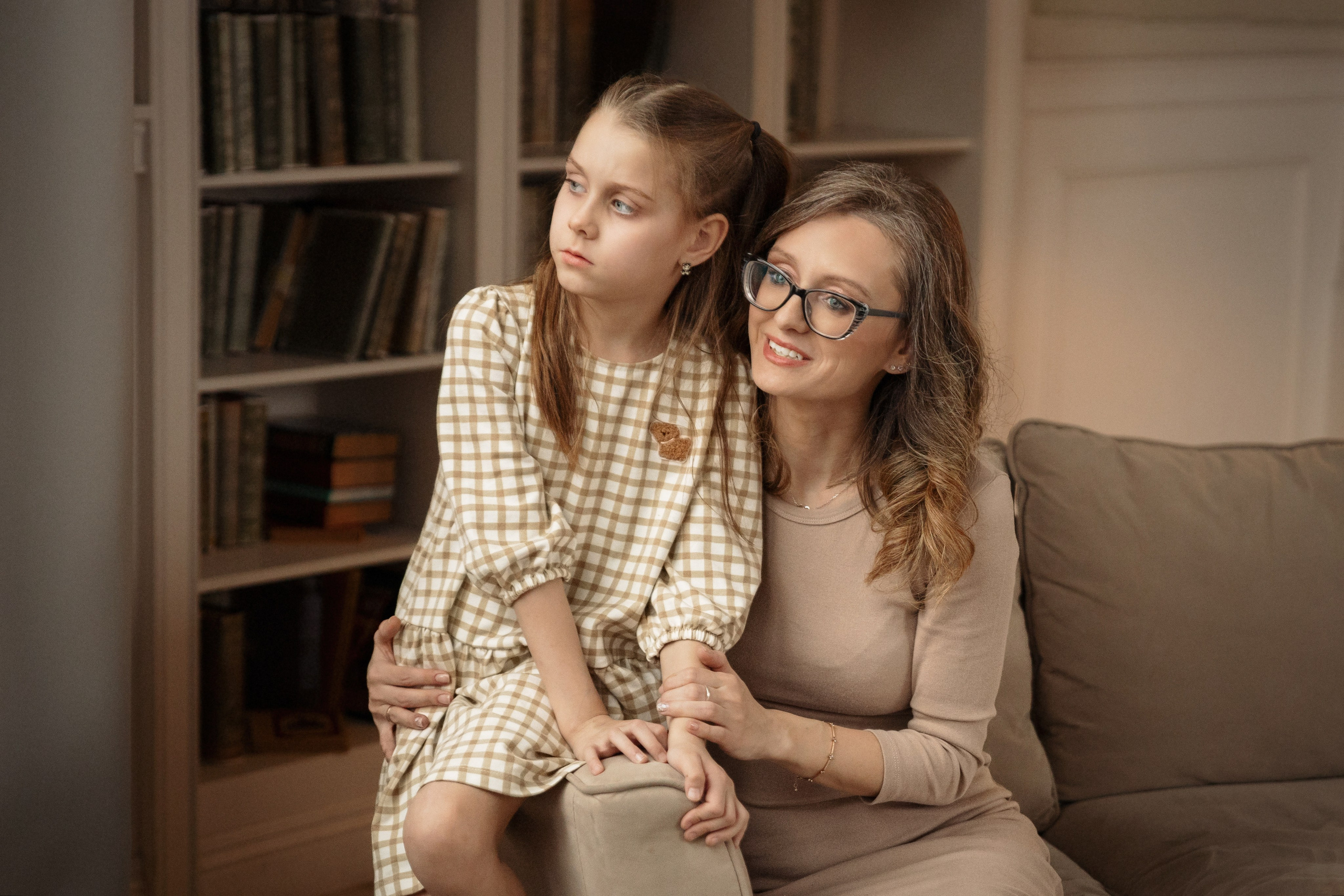 Семейная фотосессия дома. Семейный фотограф в Москве Трубинова Екатерина