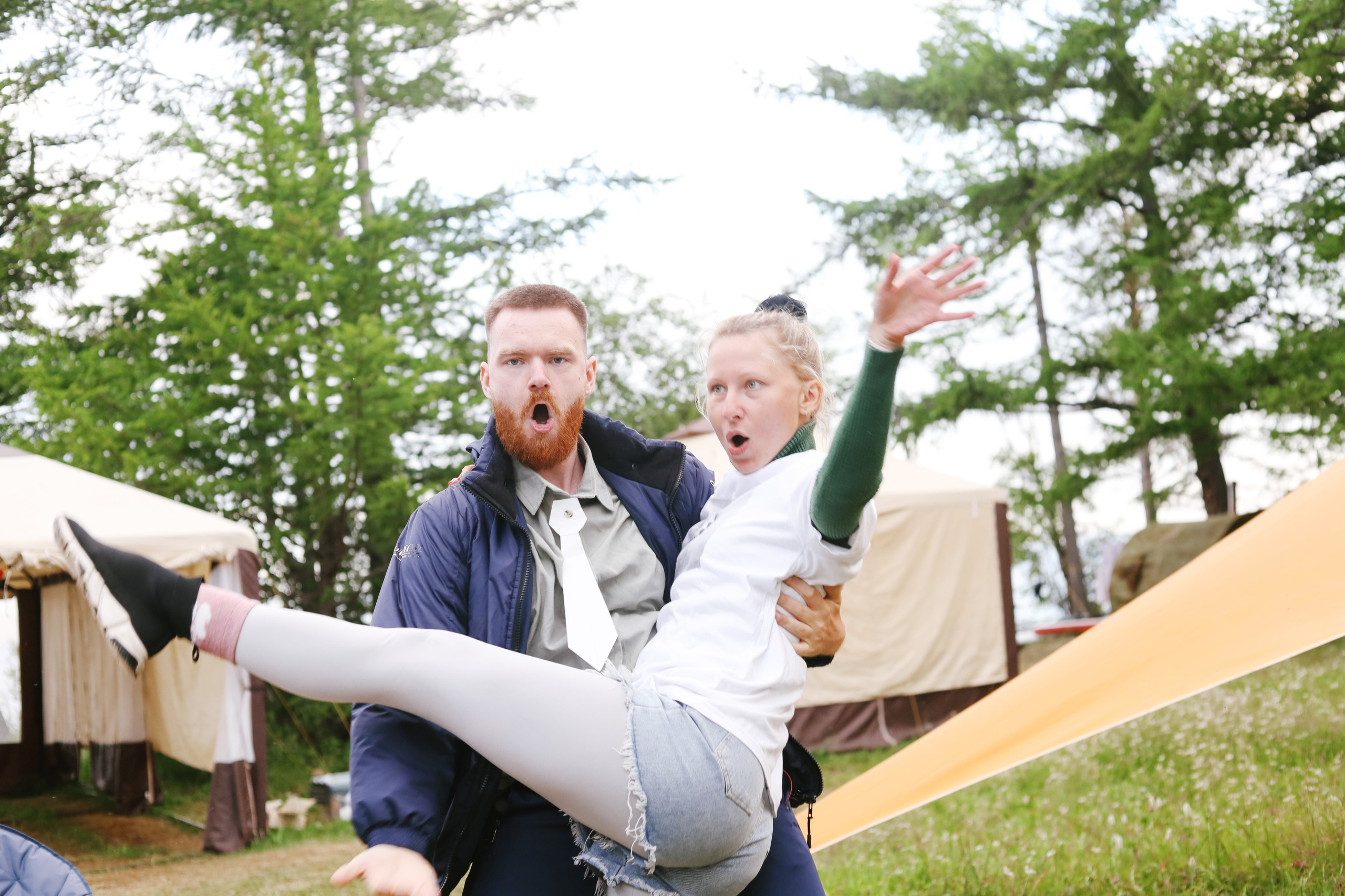 Лето 2024 / палатки. 1642 — первый лагерь для взрослых на Байкале