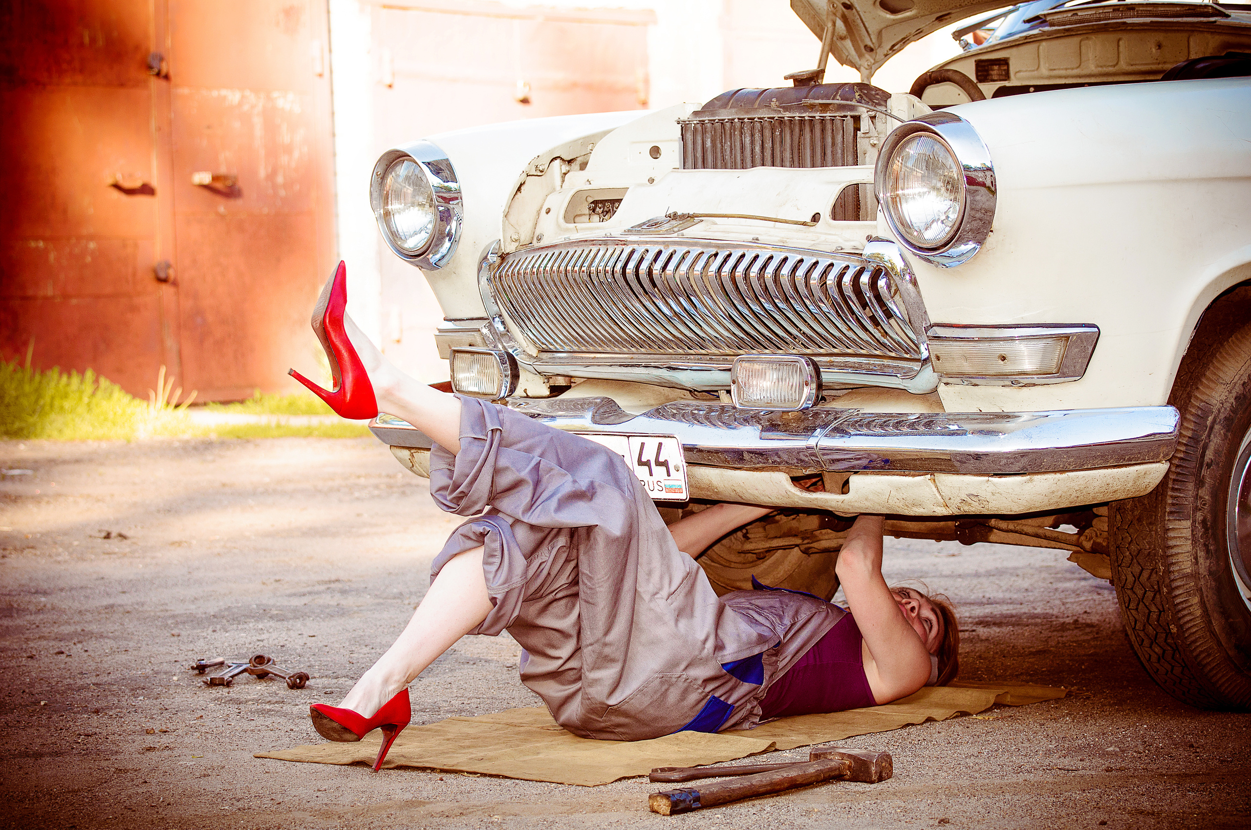 Диана. Прокат Аренда ретро автомобилей Волга ГАЗ 21  Кострома