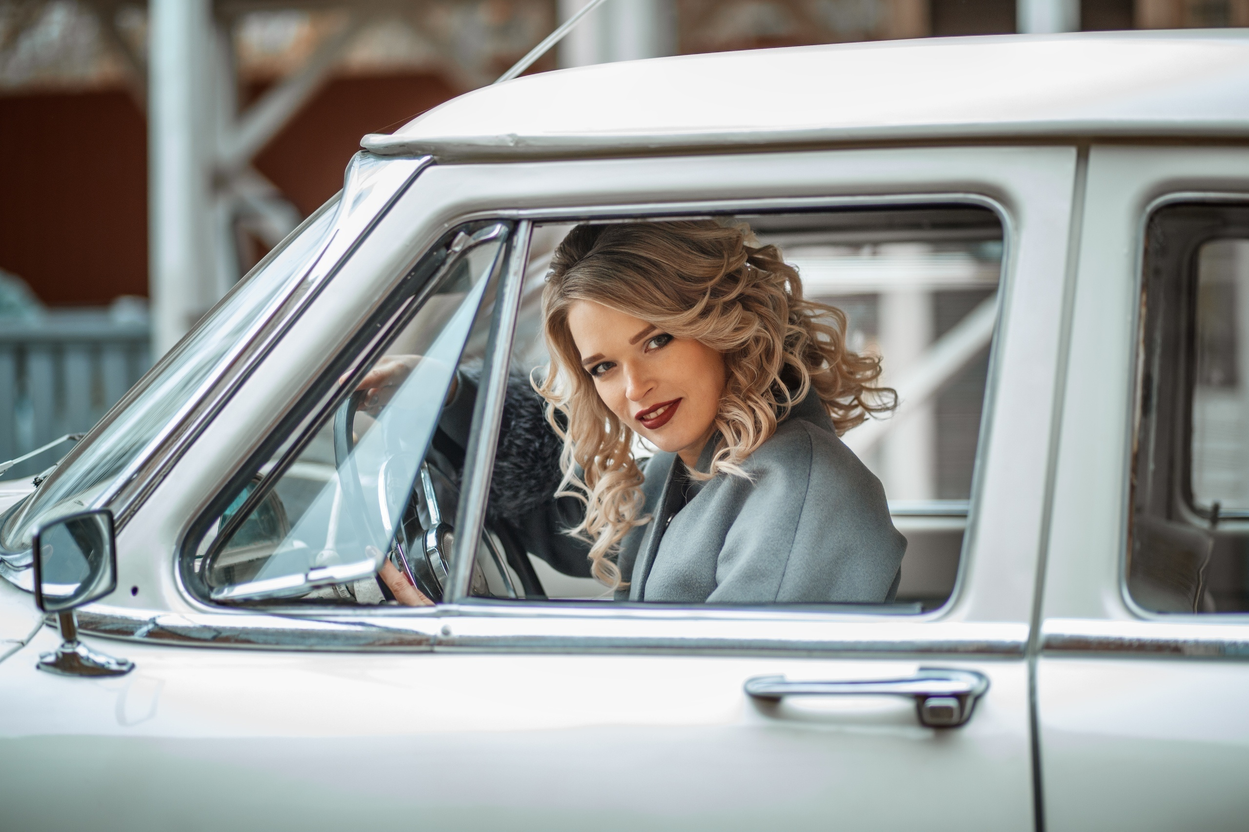 Новогодняя история. Прокат Аренда ретро автомобилей Волга ГАЗ 21  Кострома