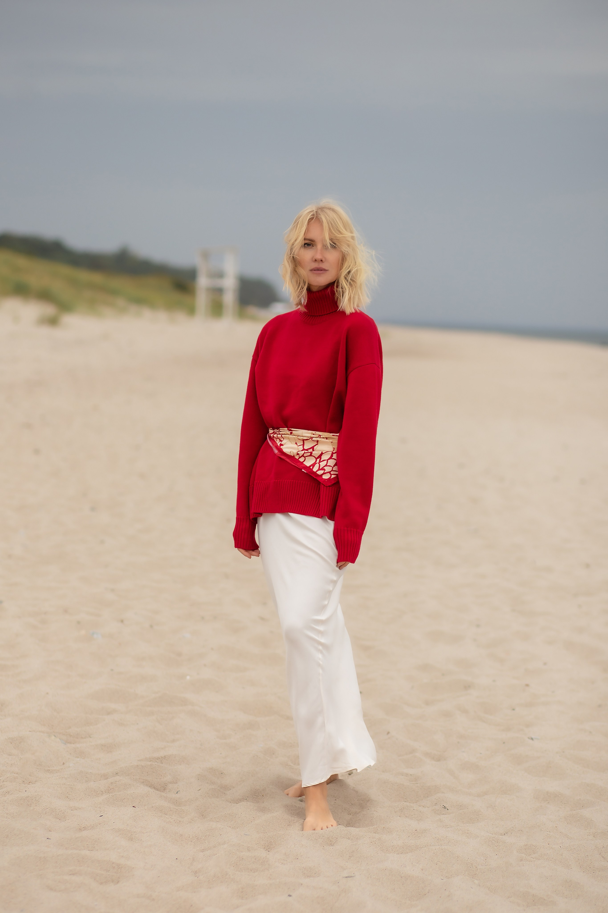 Вера в Янтарном. Перед дождем. Фотограф в Калининграде Решетникова Алина