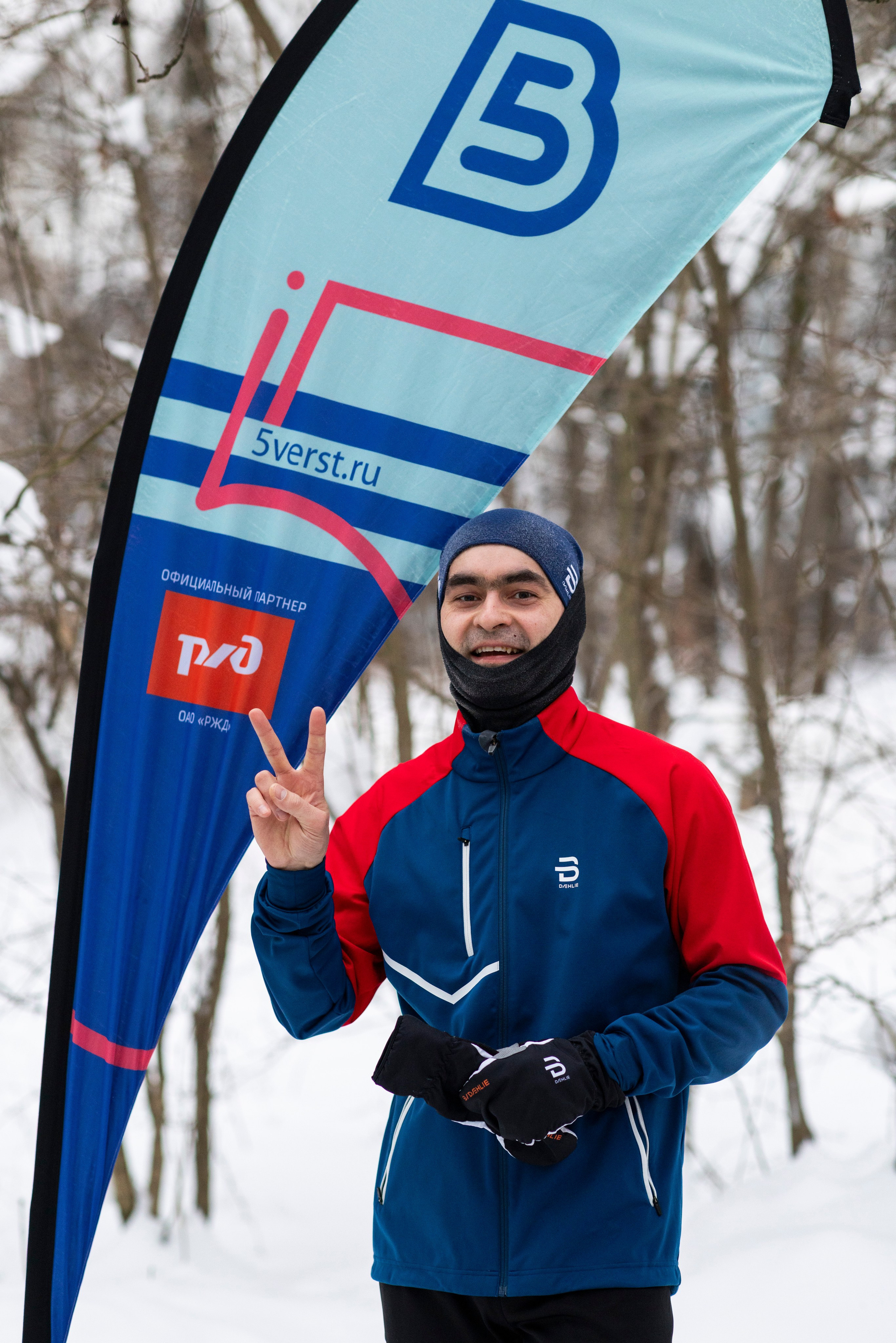 196 забег 5 вёрст в Тушино, 17.01.26. Фотограф Сергей Ловкий