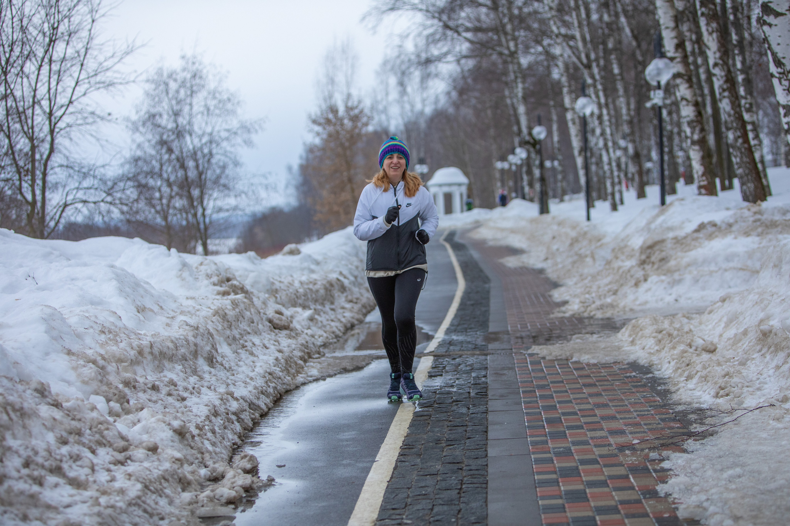 5 вёрст Сестрорецкий парк, г. Клин, 24 февраля 2024 г. Фотограф Сергей Ловкий