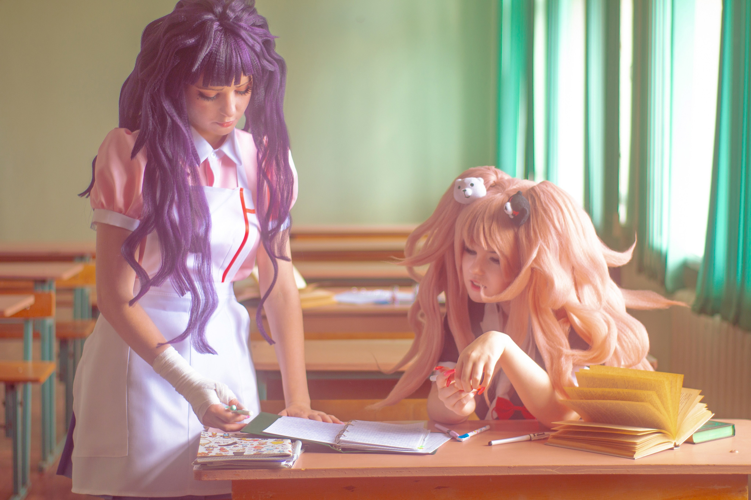 Enoshima Junko & Tsumiki Mikan (Danganronpa), Магадан-Ола 2024. Фотограф NotSilver