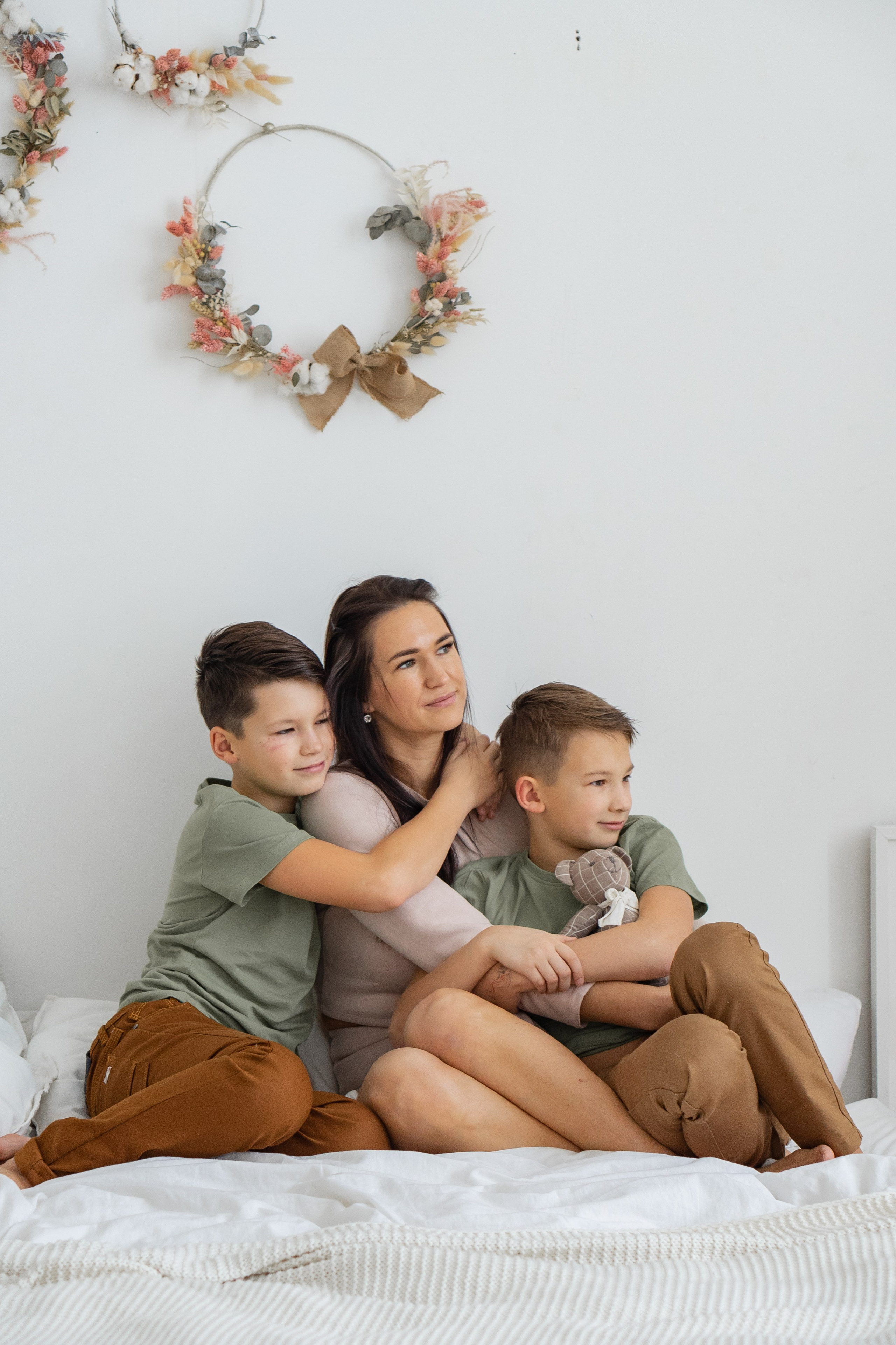 Семья Н. в фотостудии. Фотограф Ольга Игорева