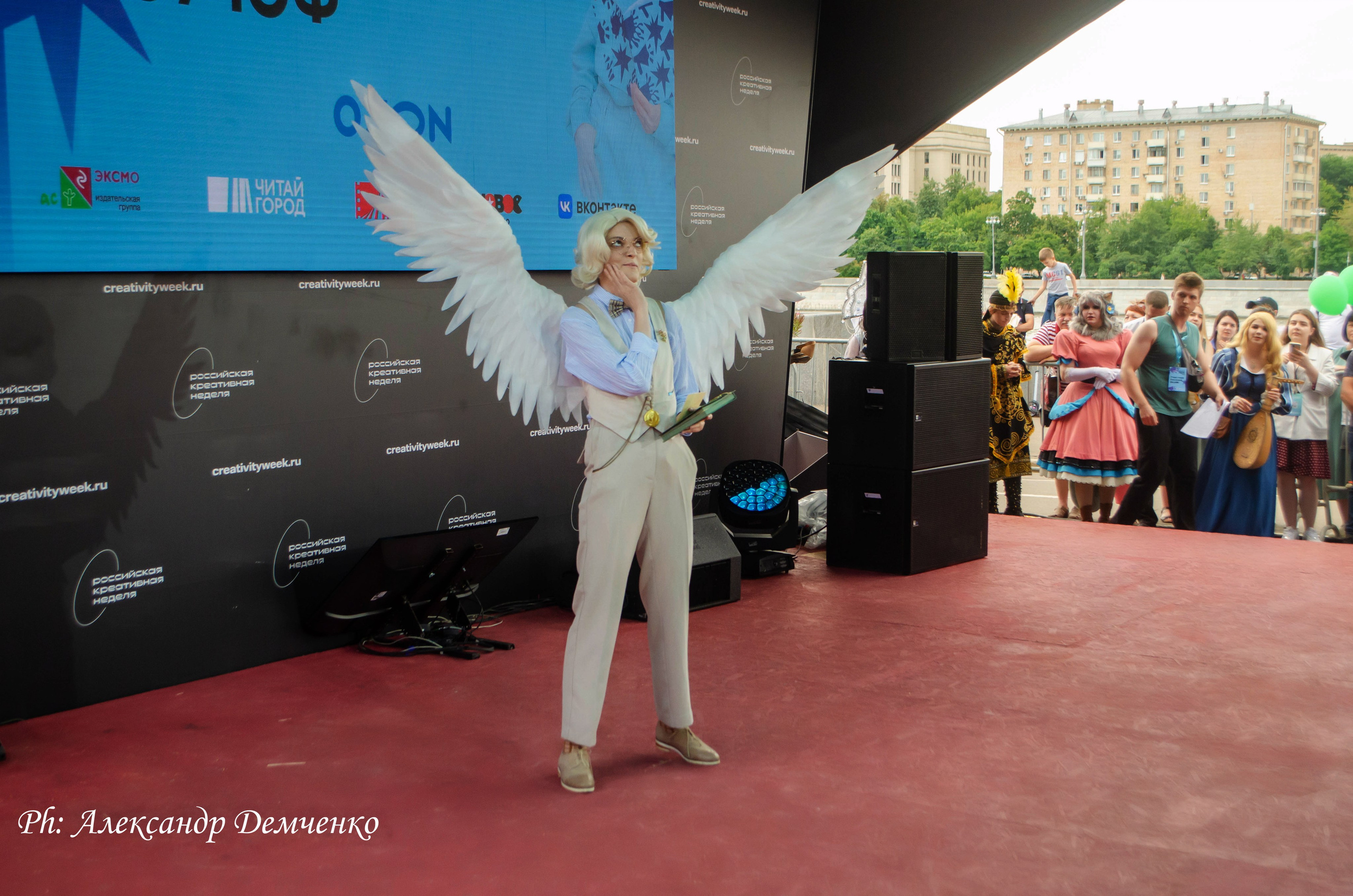 Фотосессия сцены в Москве на разных репортажных мероприятий