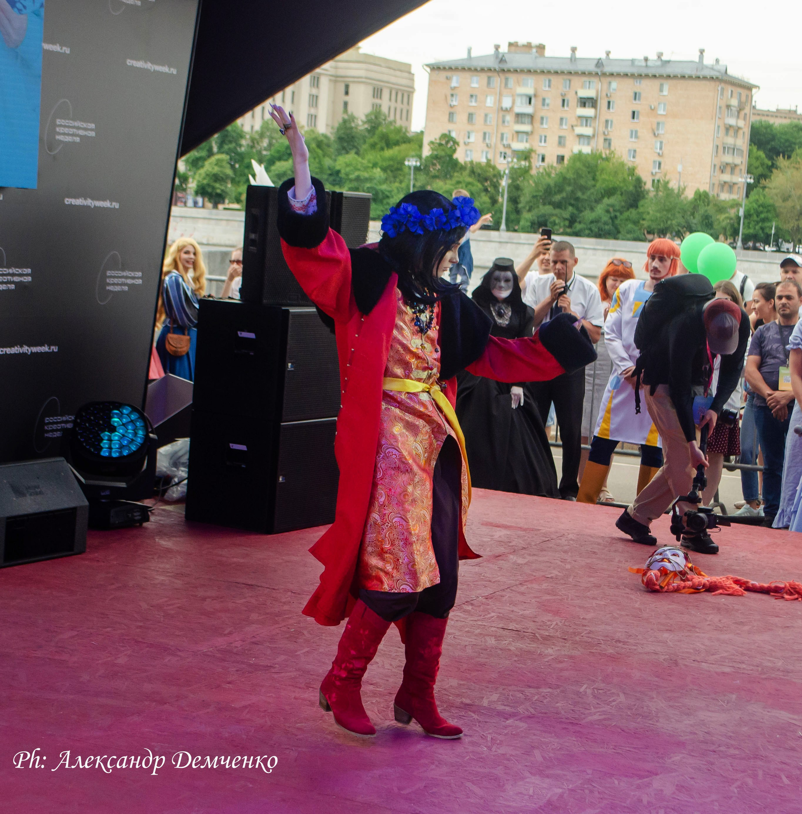 Фотосессия в Парке Горького на Лидеры молодого контента