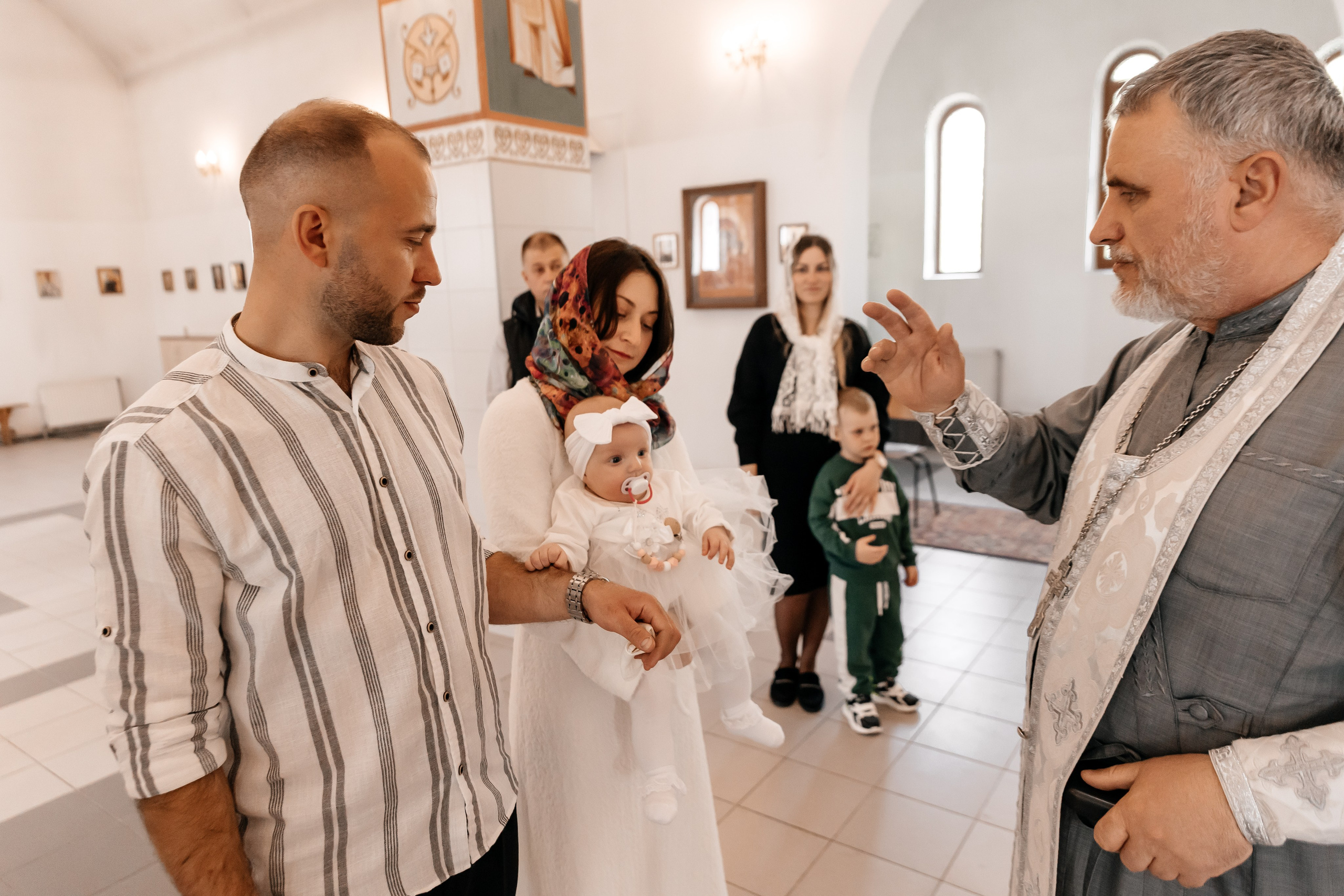 Крещение Виталины. Семейный фотограф Минск Усова Ольга