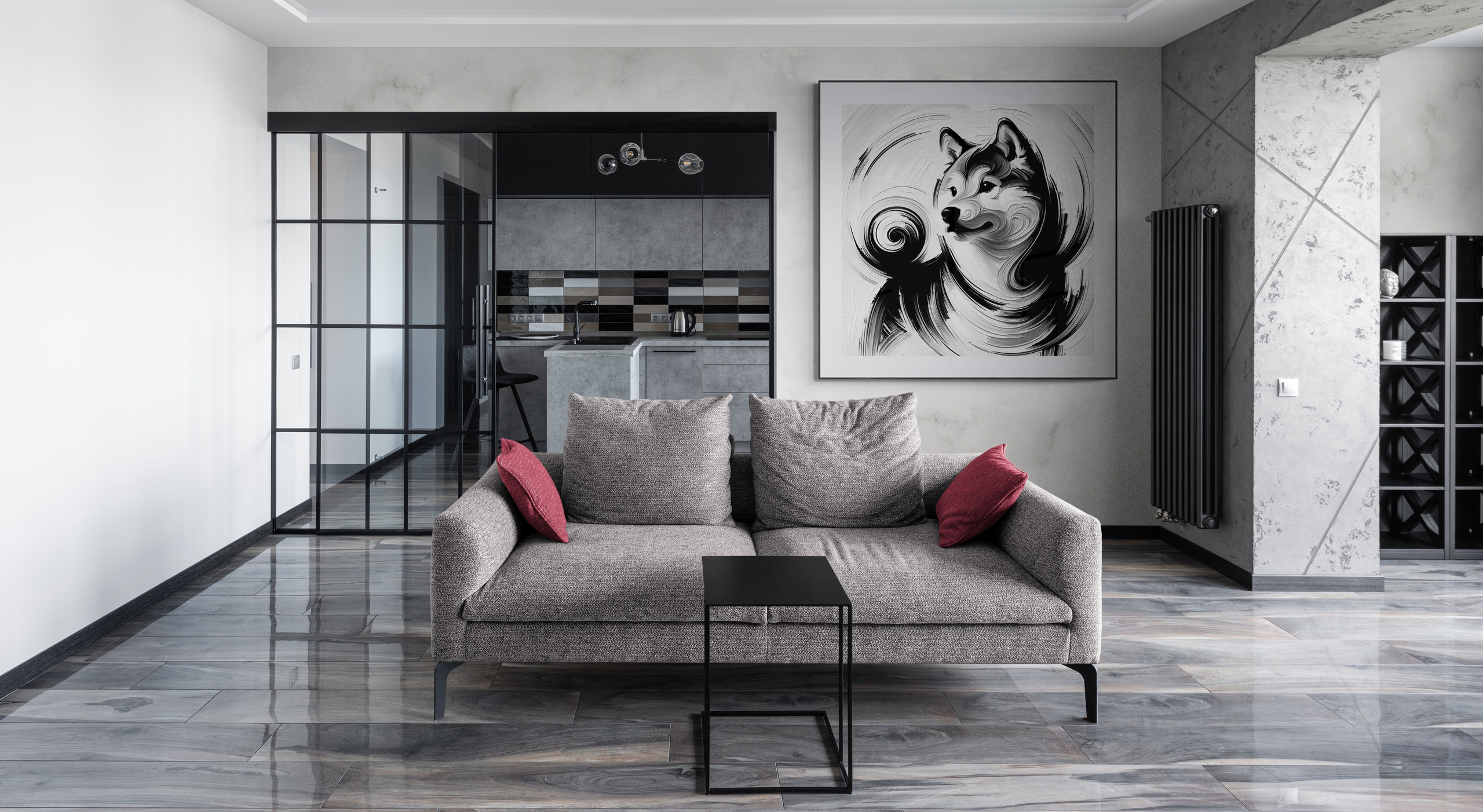 Interior Prints with AI: Stable Diffusion for Exceptional Image Generation. AI Photo Retoucher and Image Restorer Zhanna Ognivo