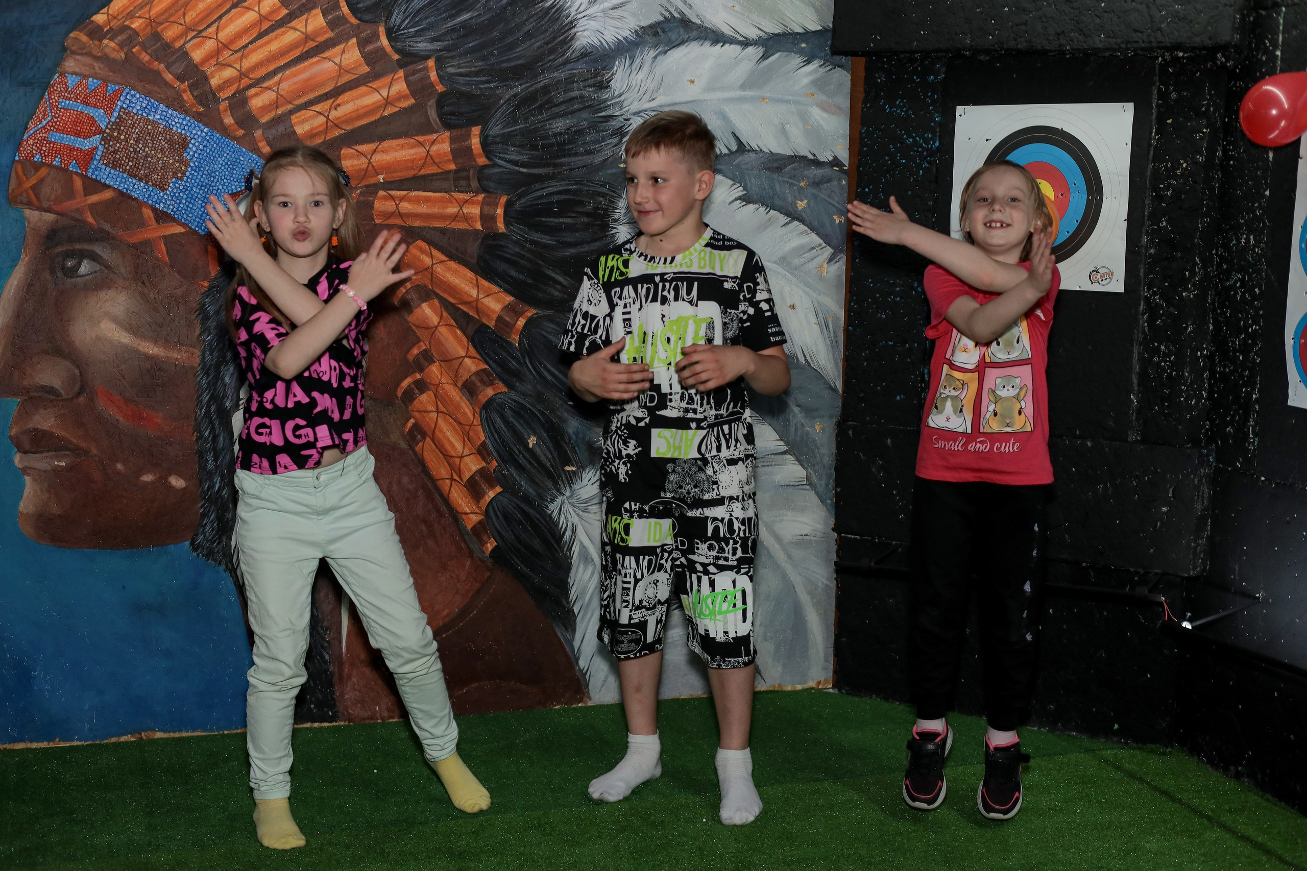 День рождение в стрелковом клубе. Фотограф Надршина Лилия