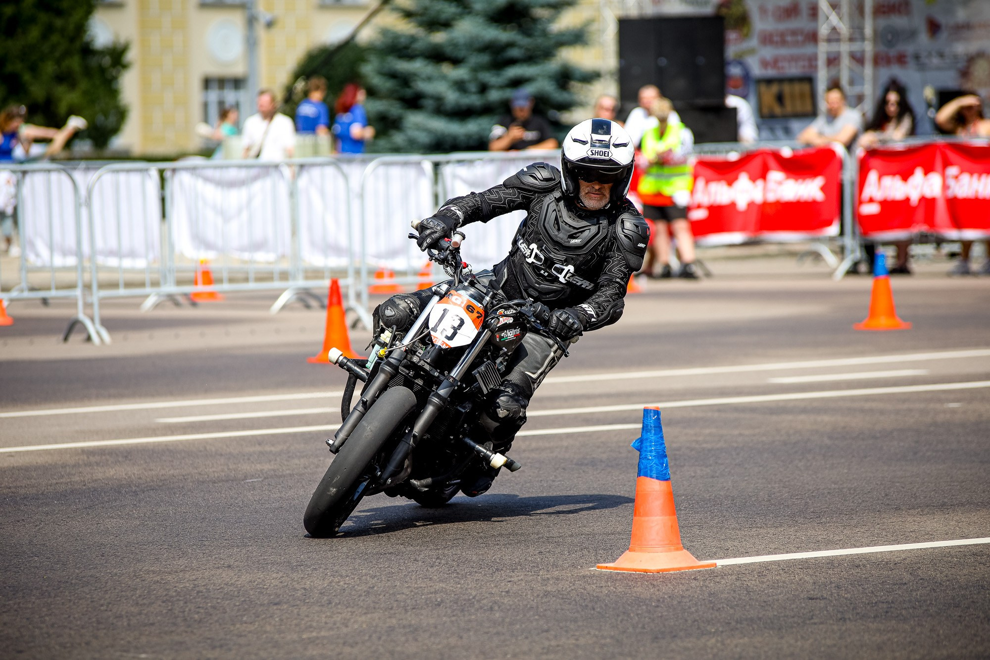 Кубок России по фигурному управлению мотоциклом. Спортивный фотограф Вадим Добедченков