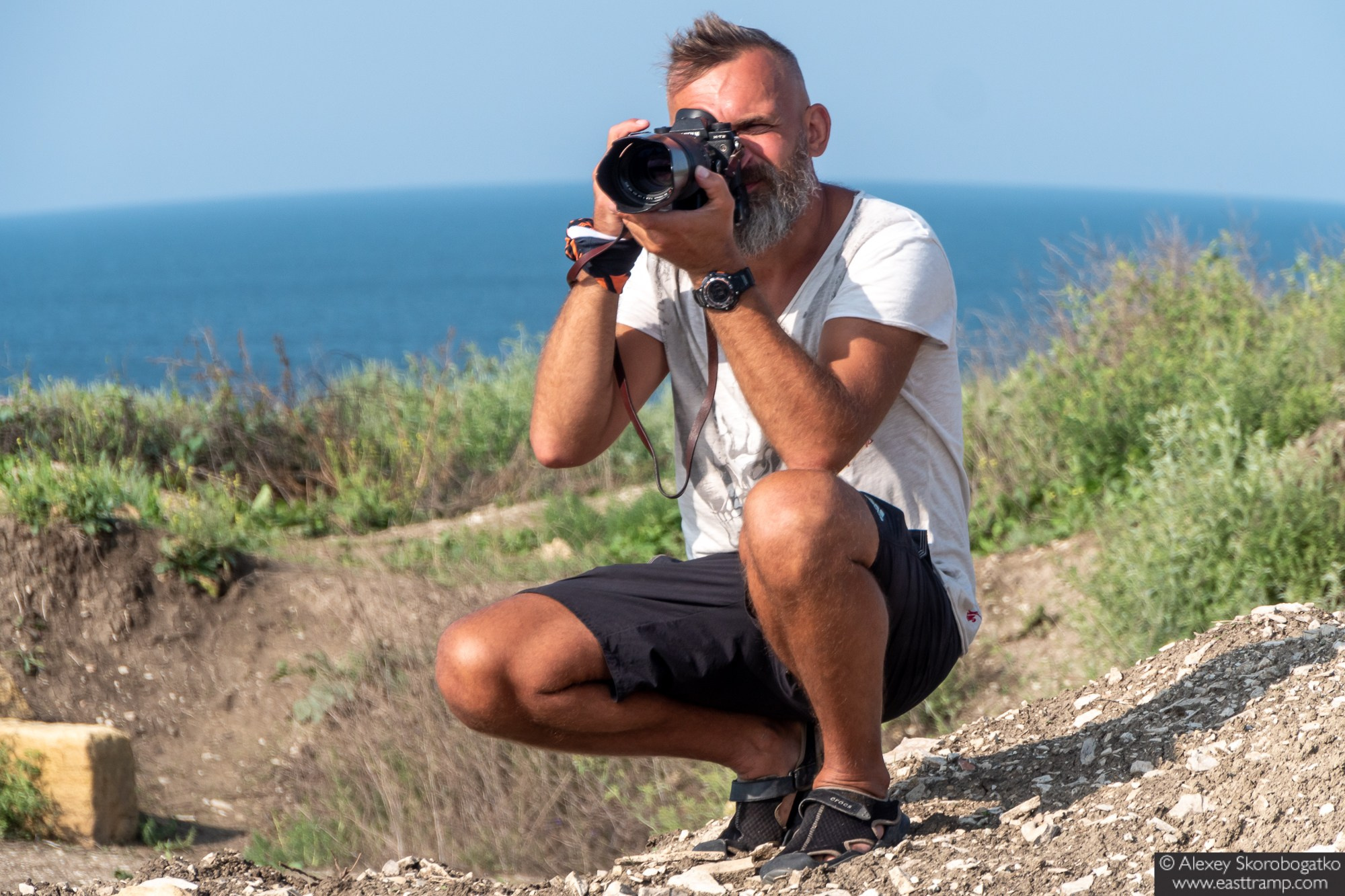 Археологические раскопки некрополя Кыз-Аул в Крыму. Фотограф Алексей Скоробогатько