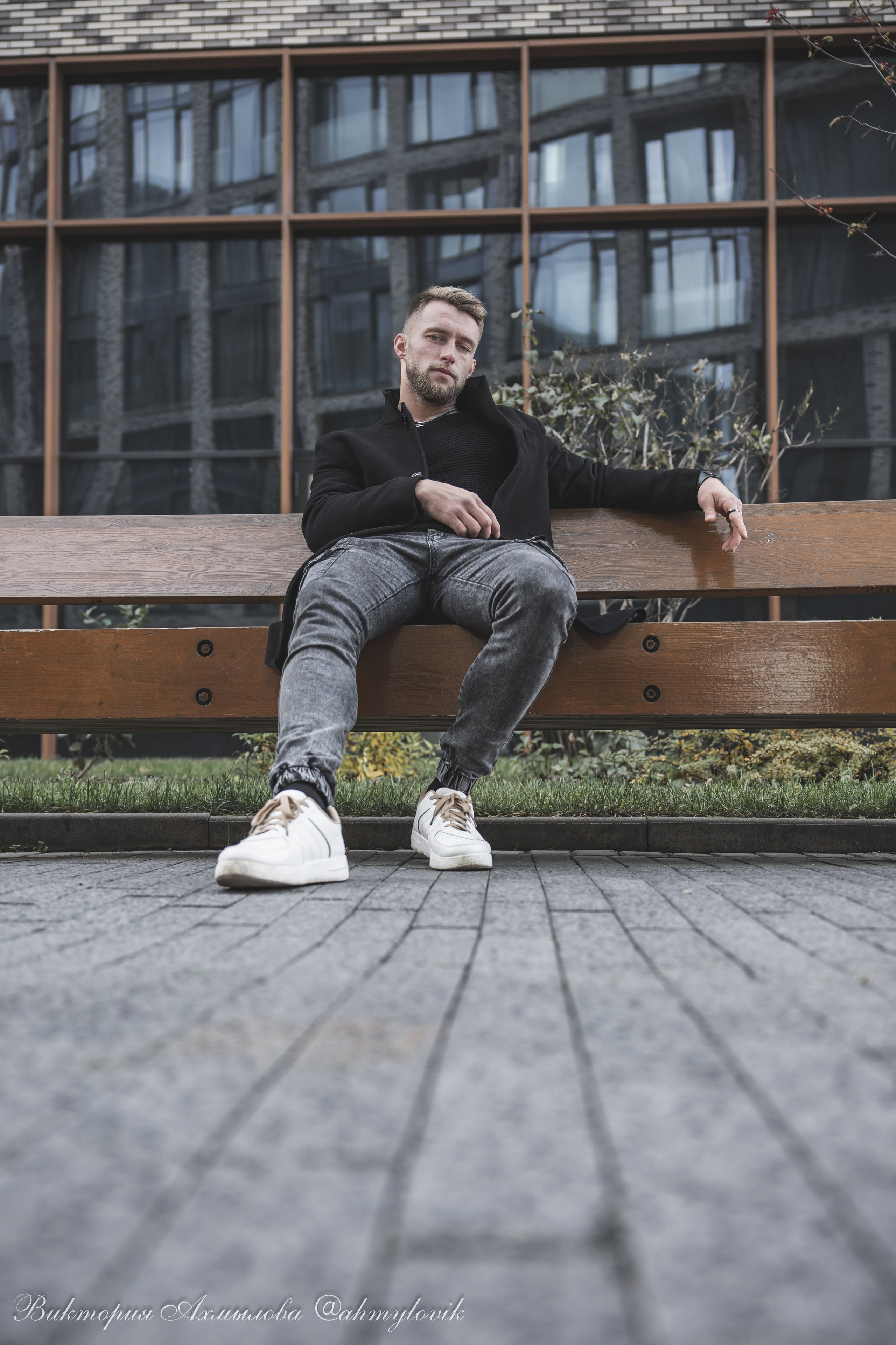 Прогулка с Хаски (Сергей). Виктория Ахмылова. Фотограф в Москве