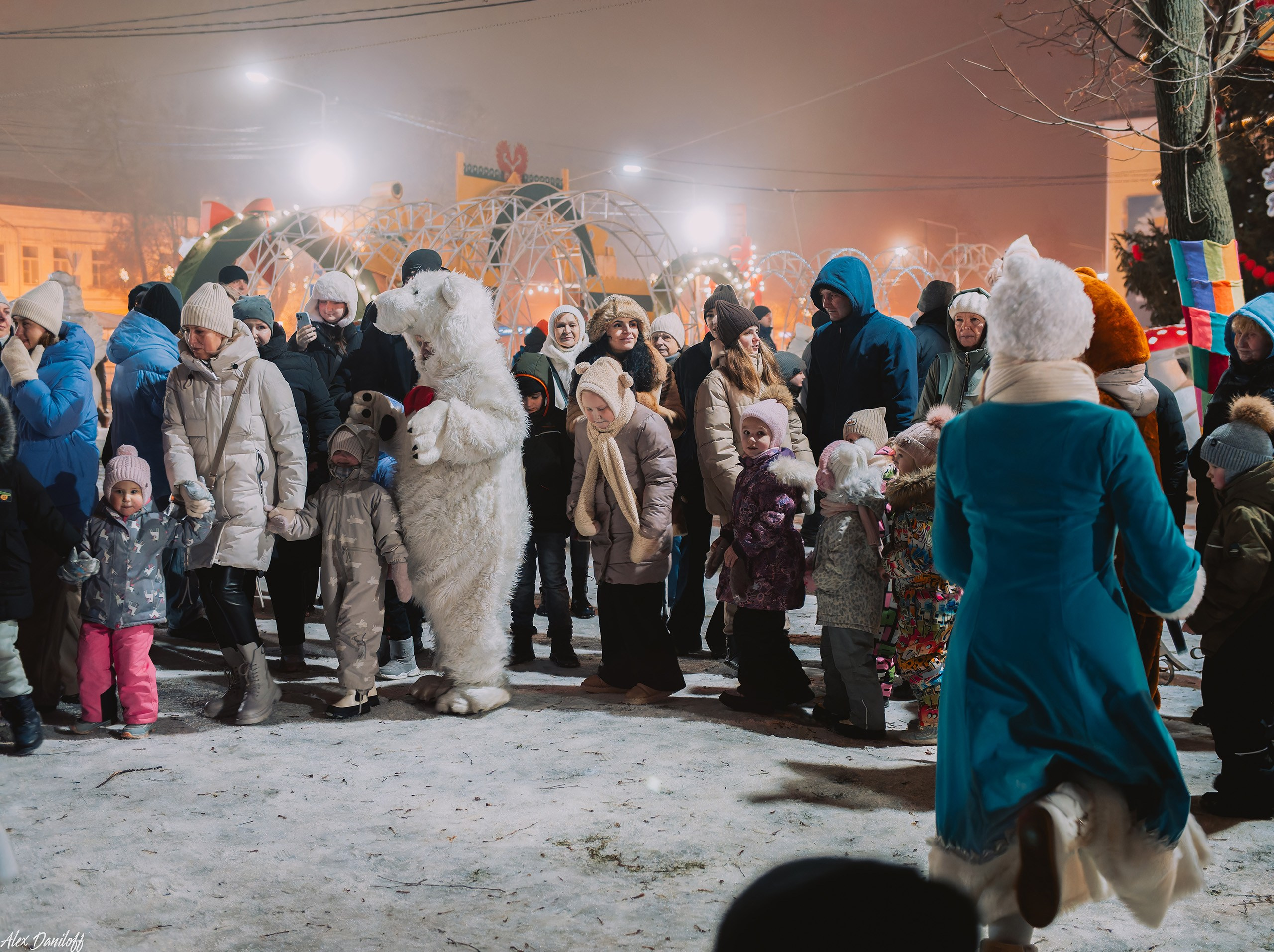 Открытие новогоднего городка. Новости Мурома. Муром-Инфо