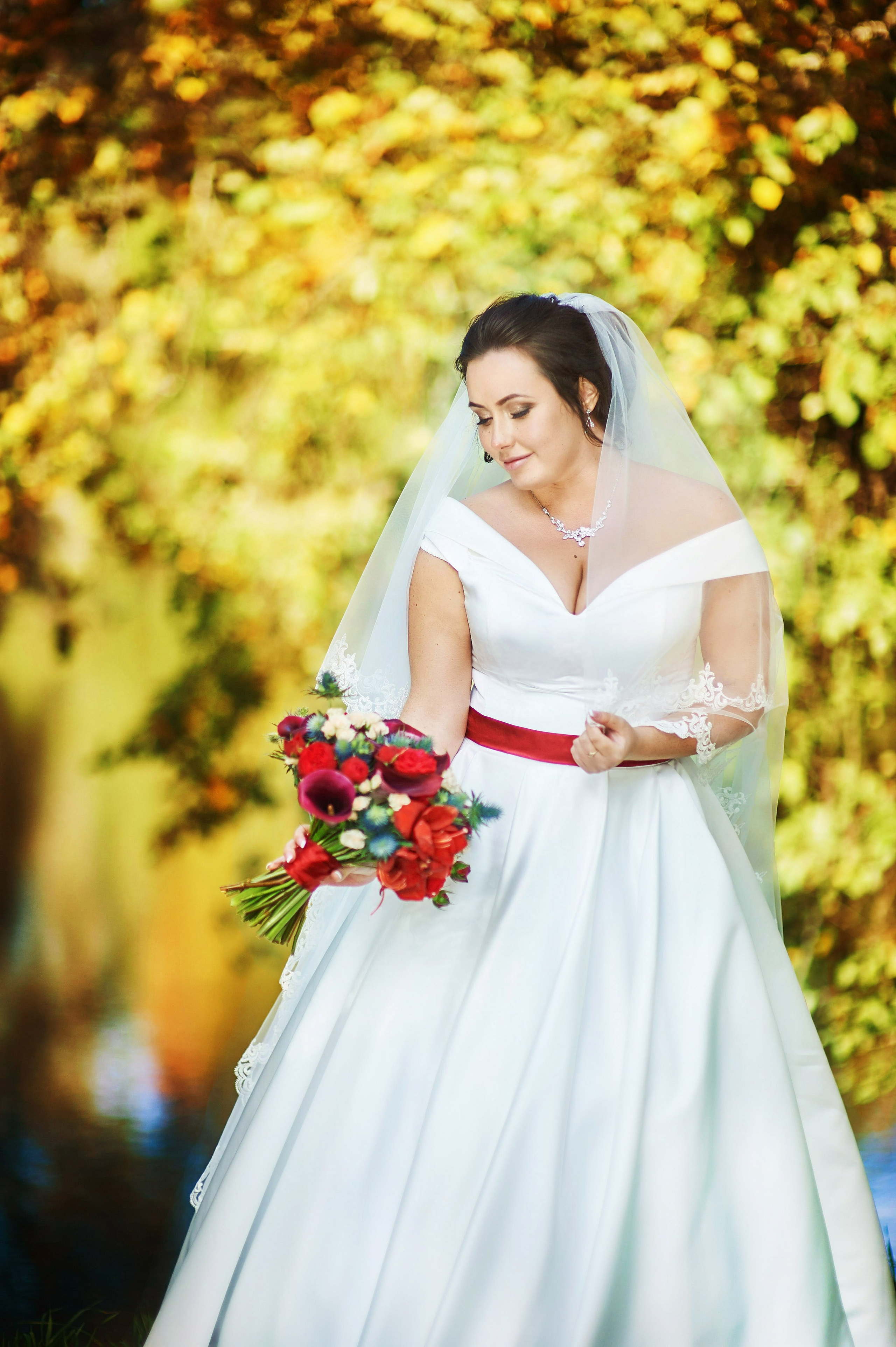 Ангелина и Сергей (фотосессия в осеннем Пушкине). Портретный, семейный и свадебный фотограф в Санкт-Петербурге и в Пушкине Ширяев Денис