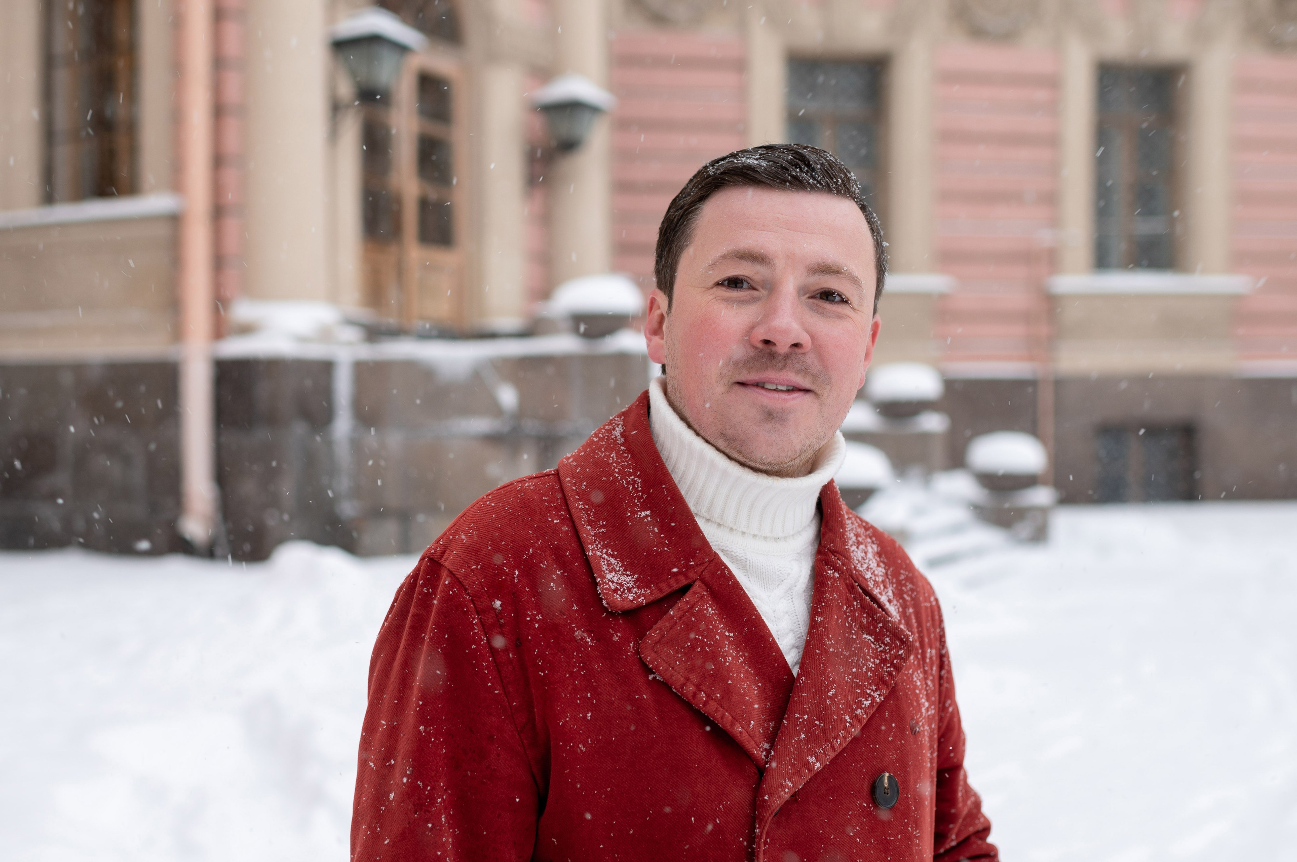 Зимняя прогулка Валерия, Андрей и Егор. Портретный, семейный и свадебный фотограф в Санкт-Петербурге и в Пушкине Ширяев Денис