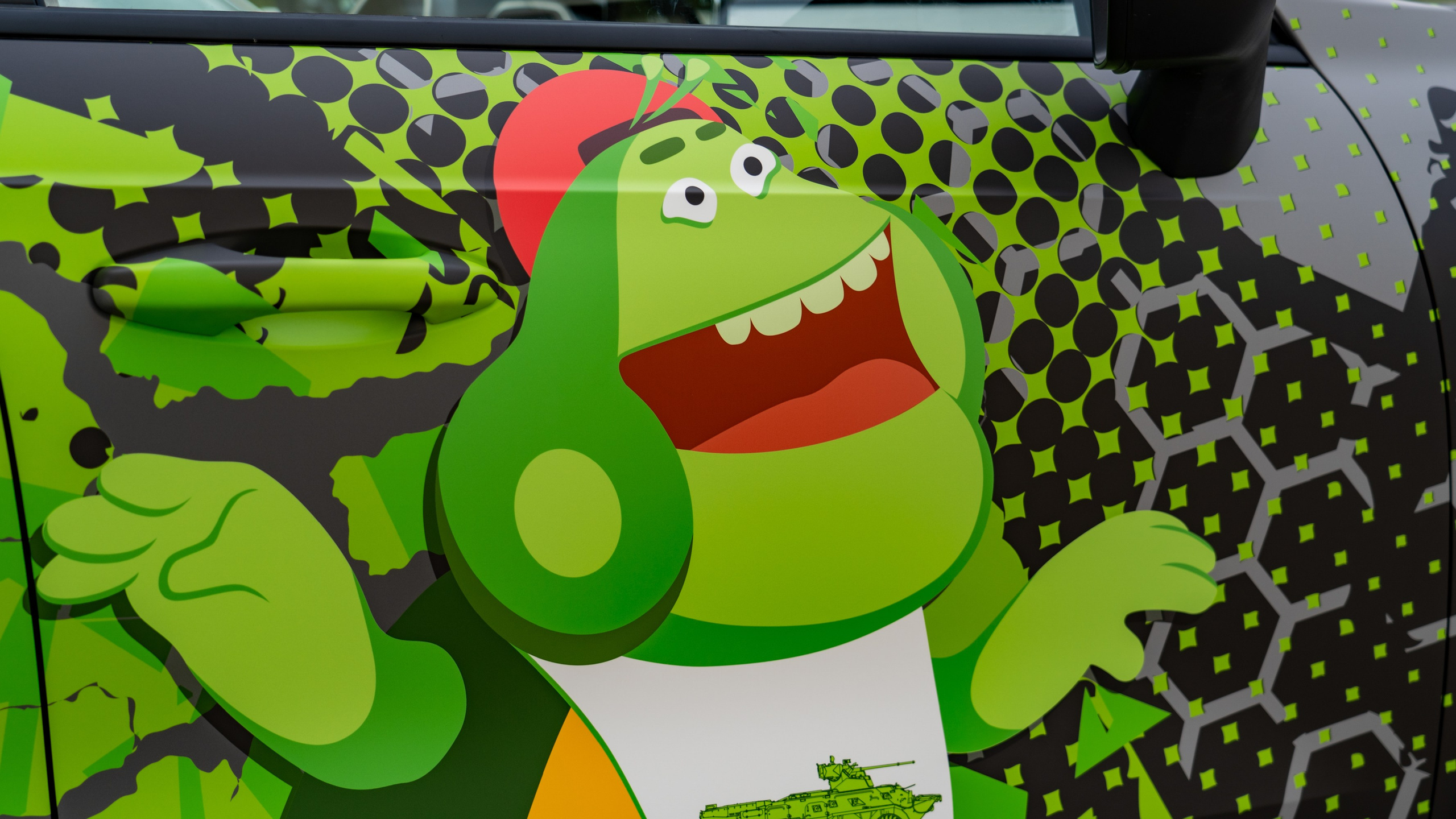 Винилография на Haval Jolion. Студия дизайна и оклейки авто Barmaley Design