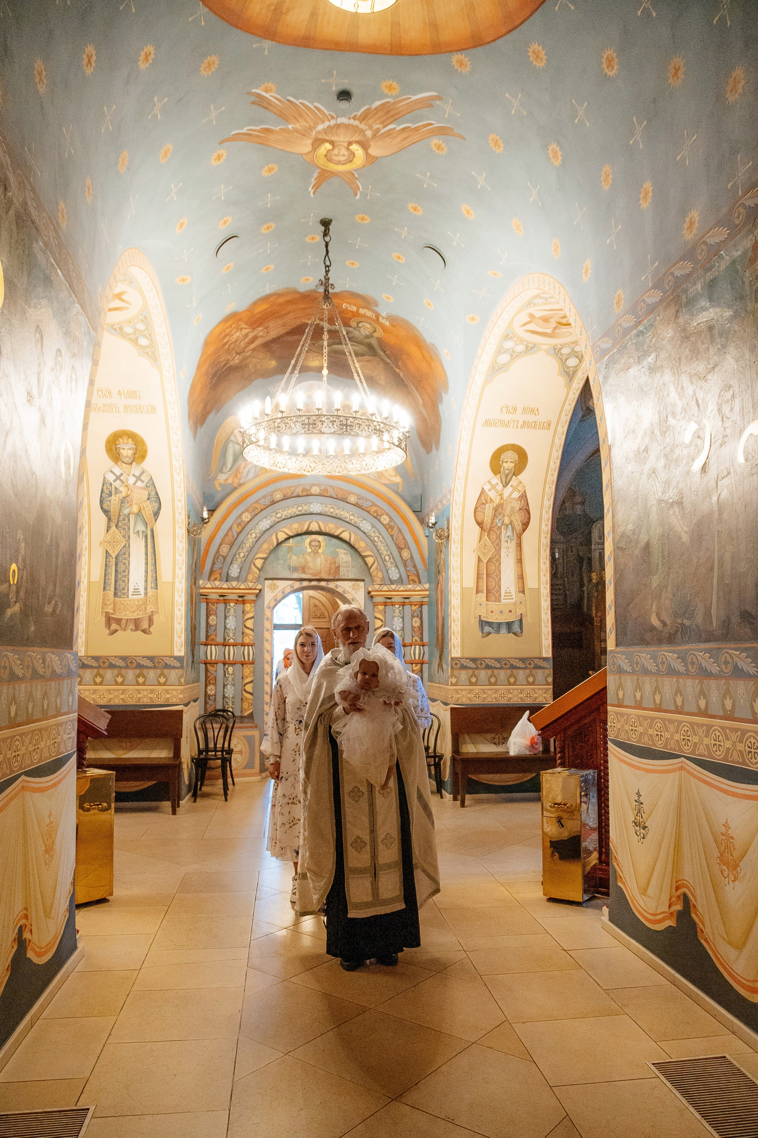 Крещение Полины. Семейный и детский фотограф в Москве Александра Мак