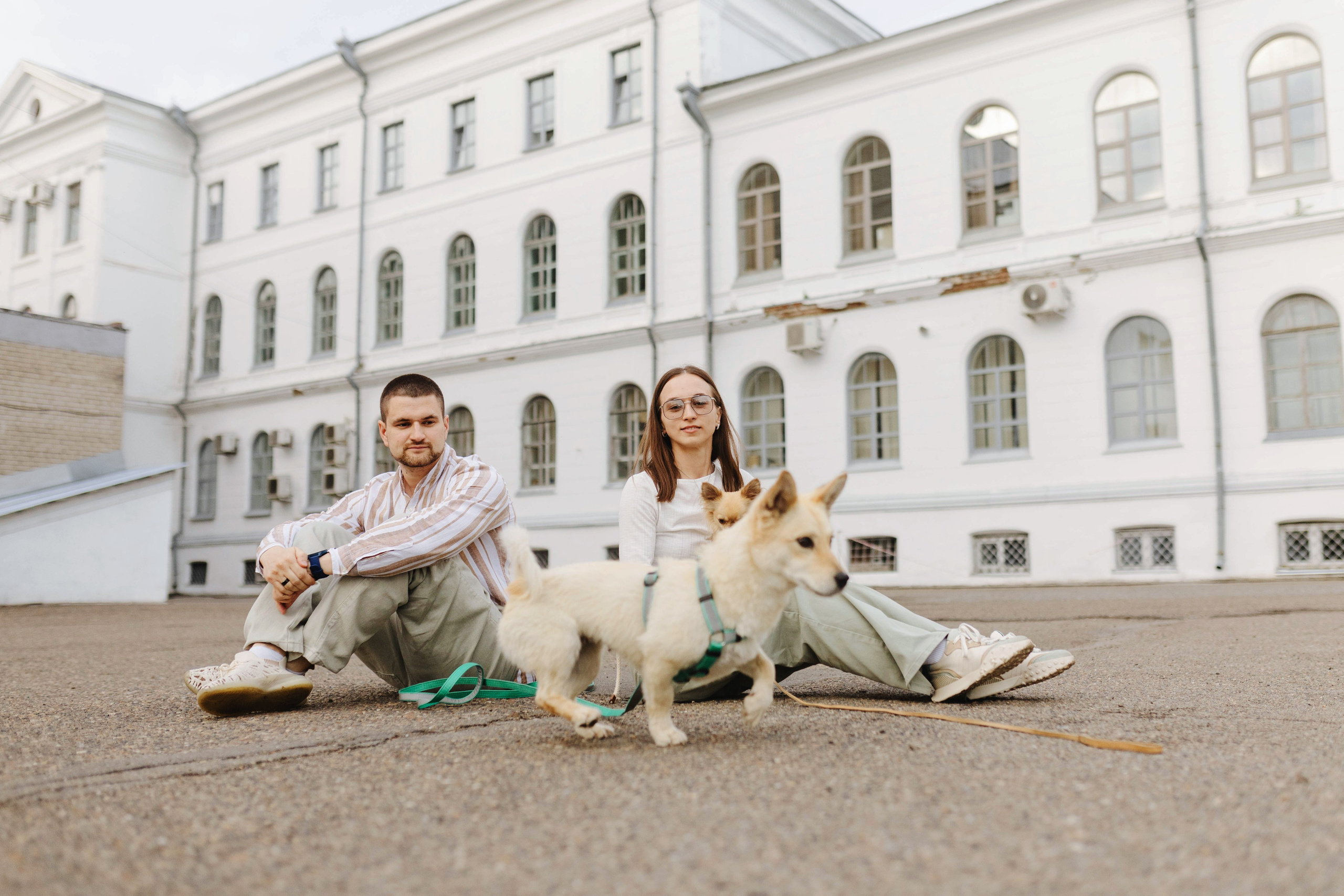 Томск / Белка, Веня и их семья. Фотограф Кузина Вера