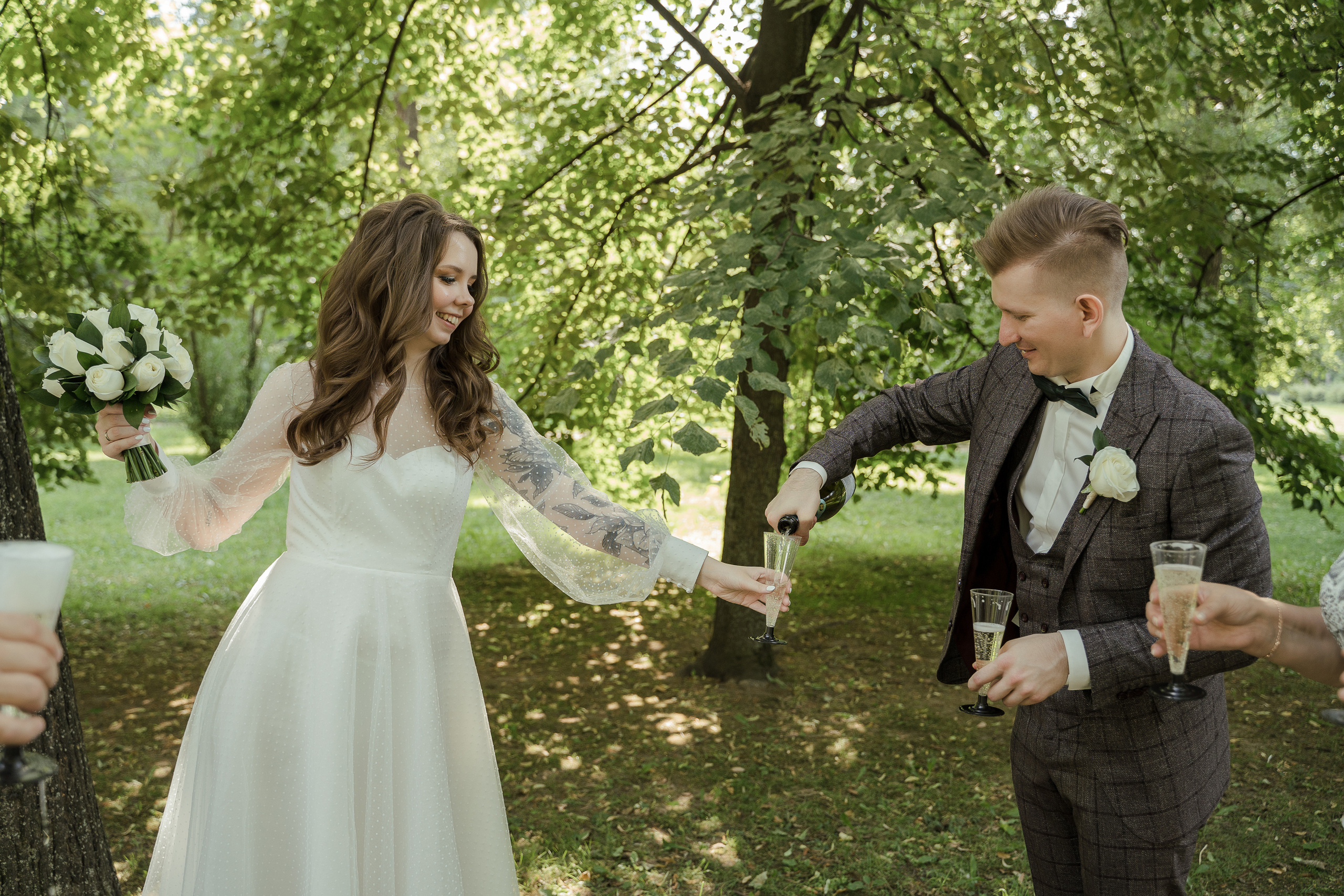 Денис и Юлия. Свадебный и семейный фотограф в Пушкине и Санкт-Петербурге Мария Филиппова