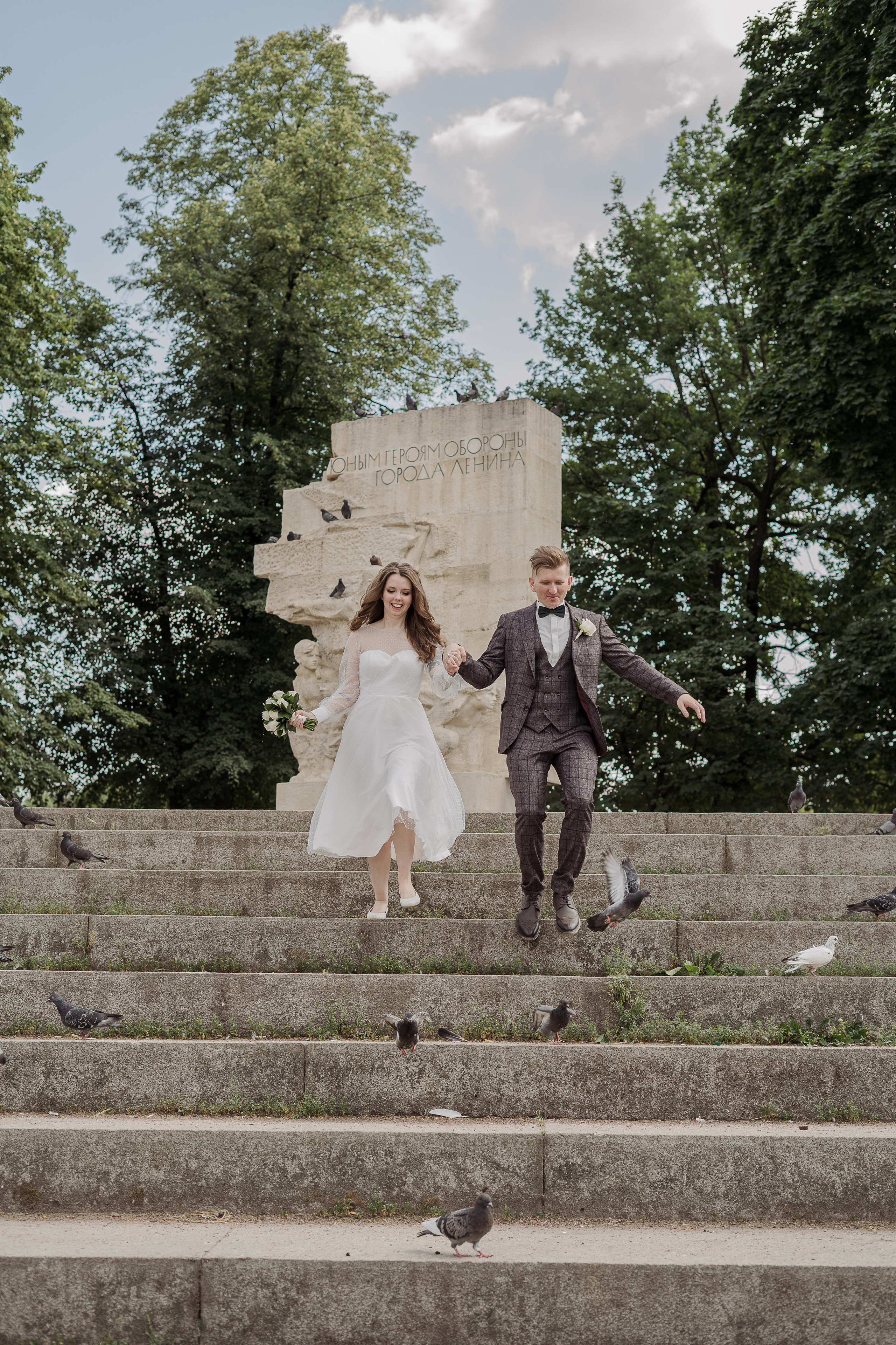 Денис и Юлия. Свадебный и семейный фотограф в Пушкине и Санкт-Петербурге Мария Филиппова