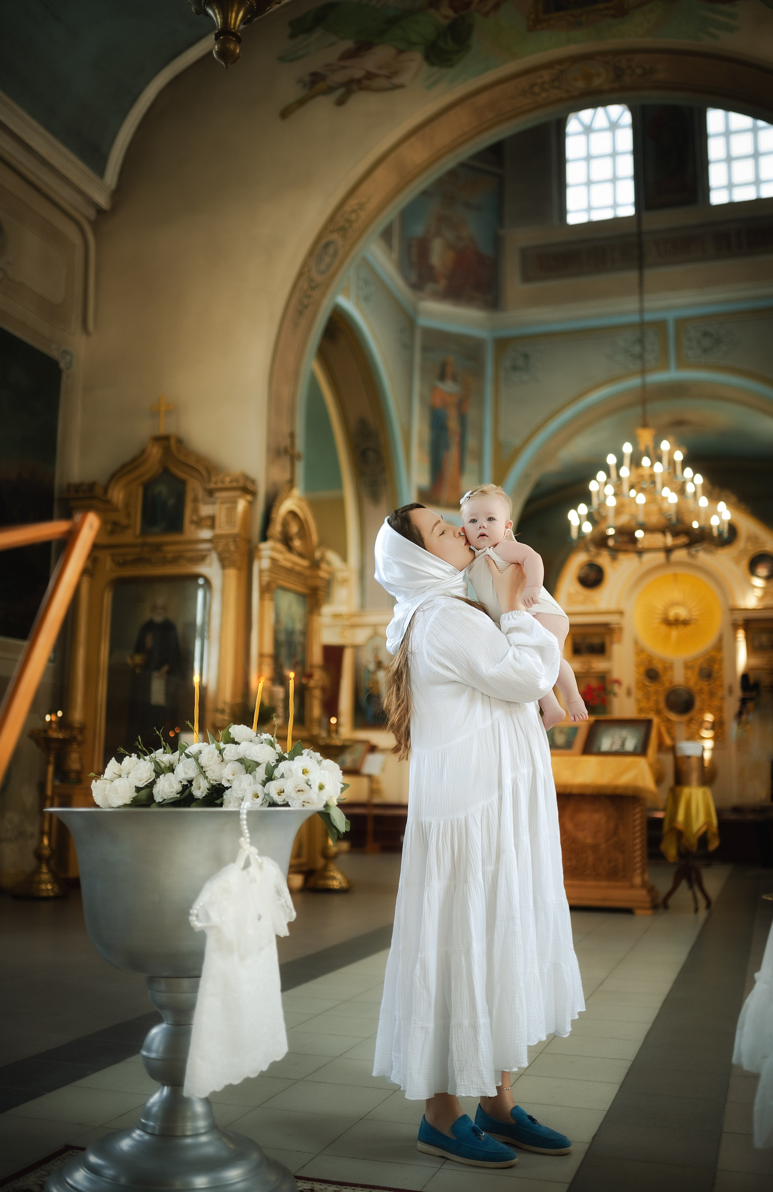 Таинство Крещения. Профессиональный семейный и церковный фотограф в Ростове-на-Дону