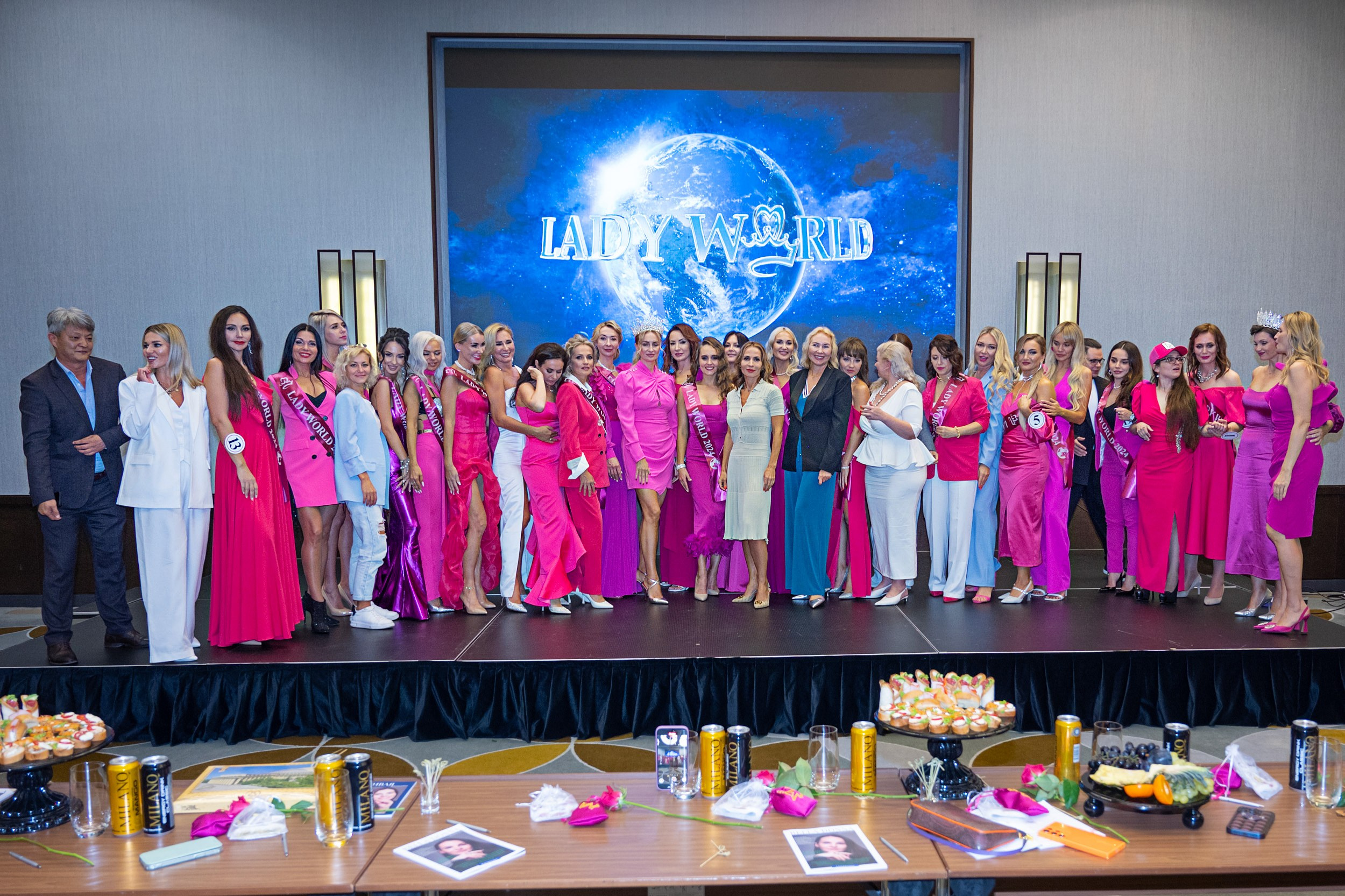 Церемония открытия Конкурса красоты «LADY WORLD» 2024. Фотографирую счастливых людей в Сочи