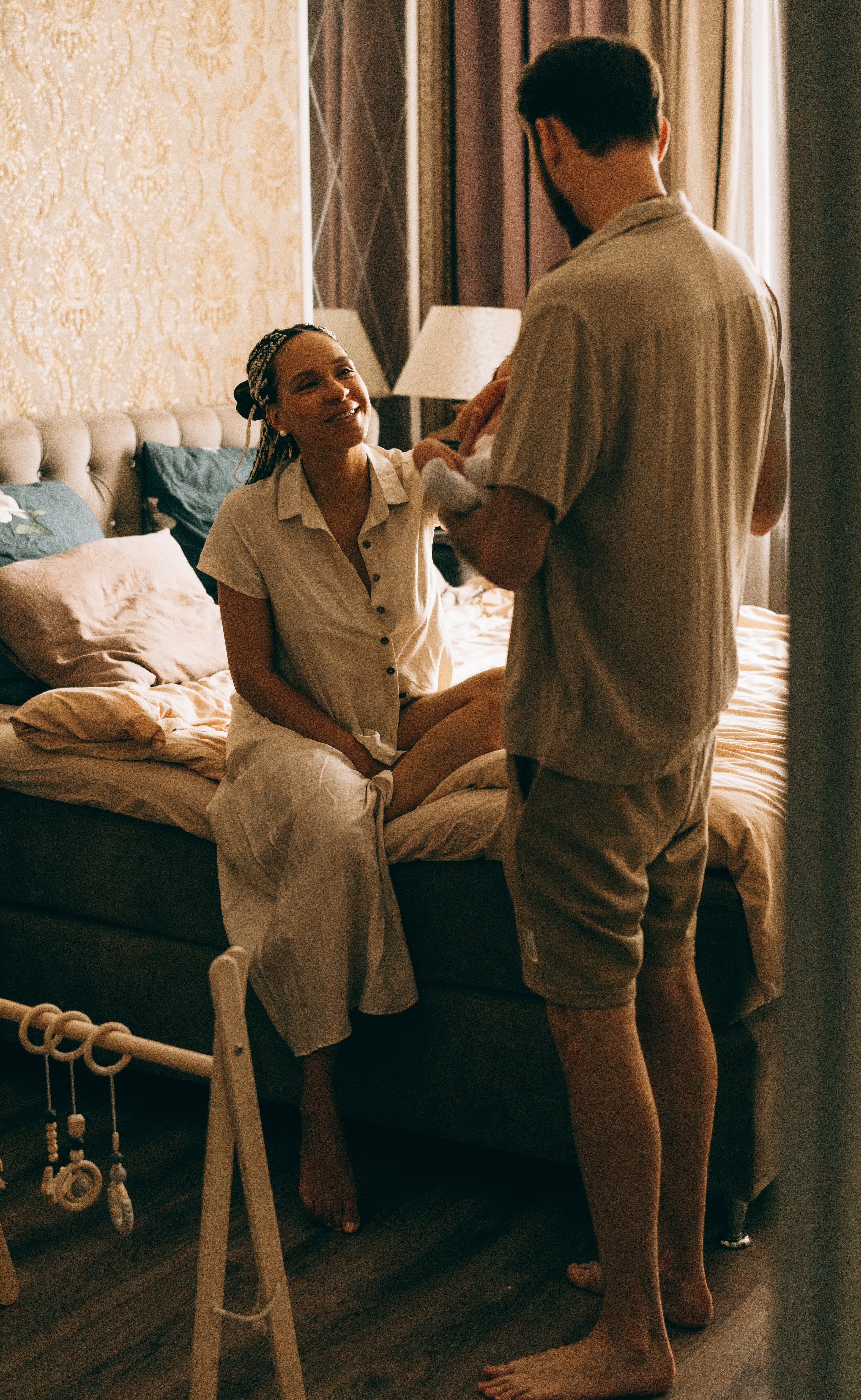 Почти 2 недели как дома. Семейный, ньюборн фотограф, фотограф на роды в Москве, Виктория Тюльдюкова