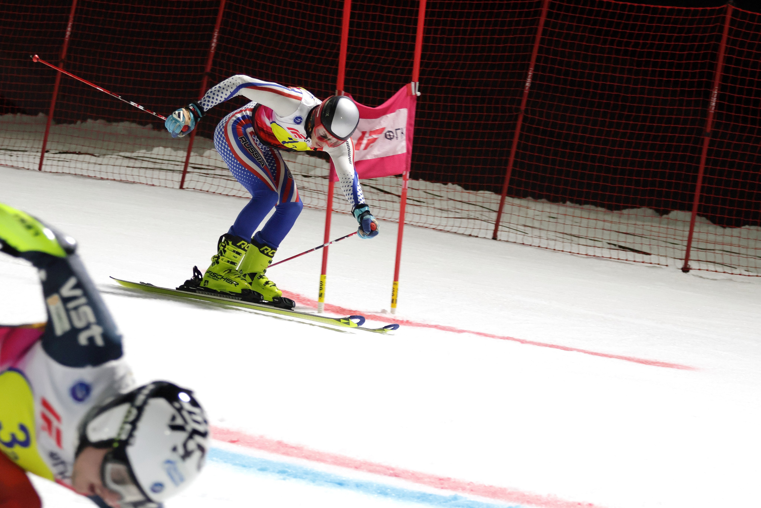 Этап кубка России по горнолыжному спорту среди команд. Спортивный и репортажный фотограф Ермакова Светлана