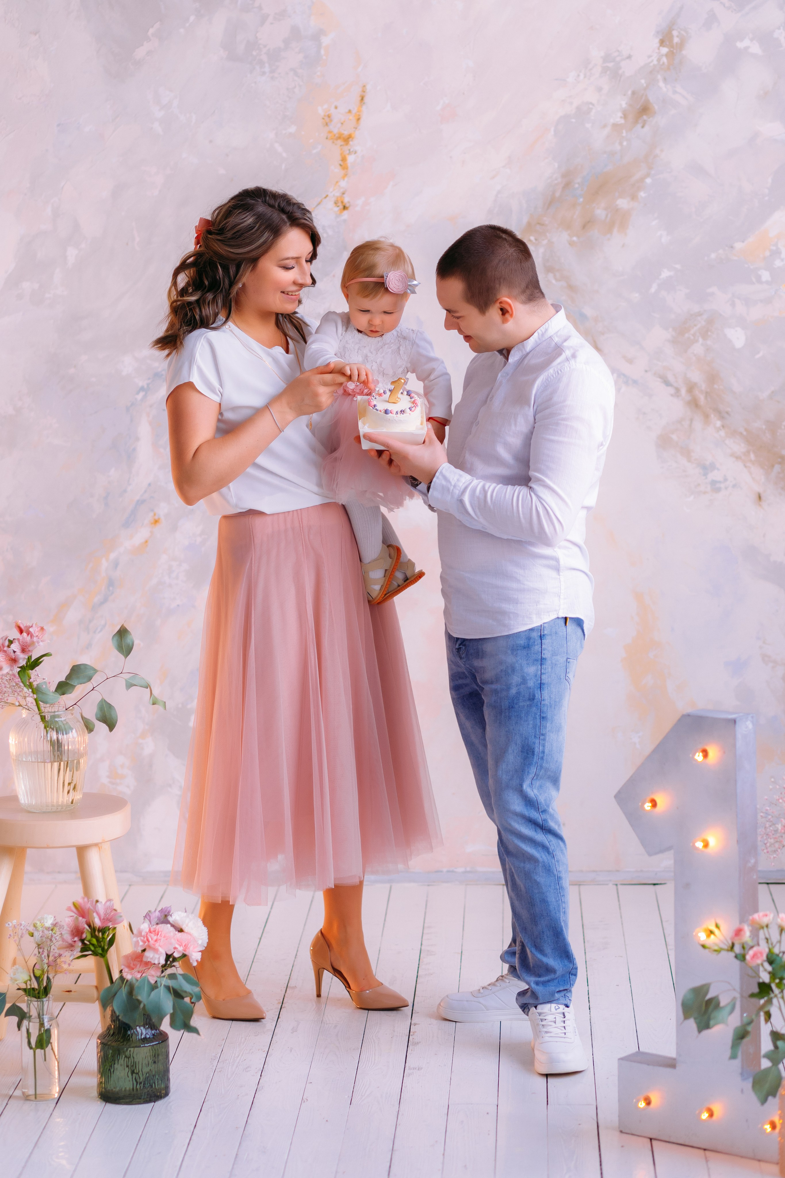 Тасе 1 год. Семейный и детский фотограф в Мурманске Карина Березина