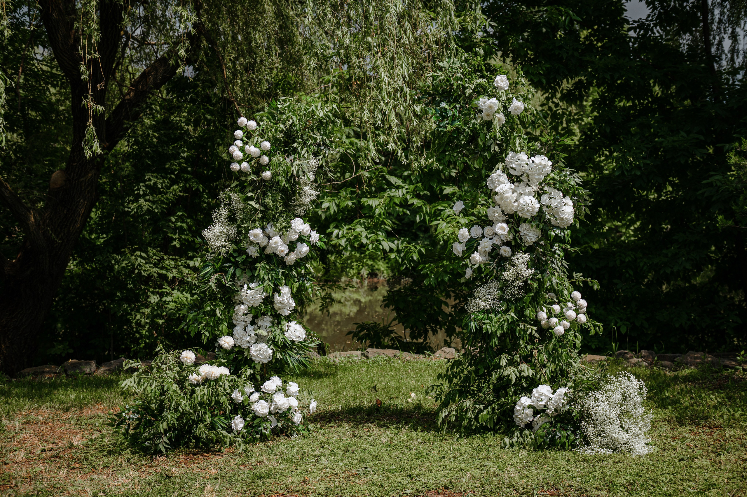 Съёмка свадебного декора. 100-й пруд. Свадебный фотограф Константинова Елена