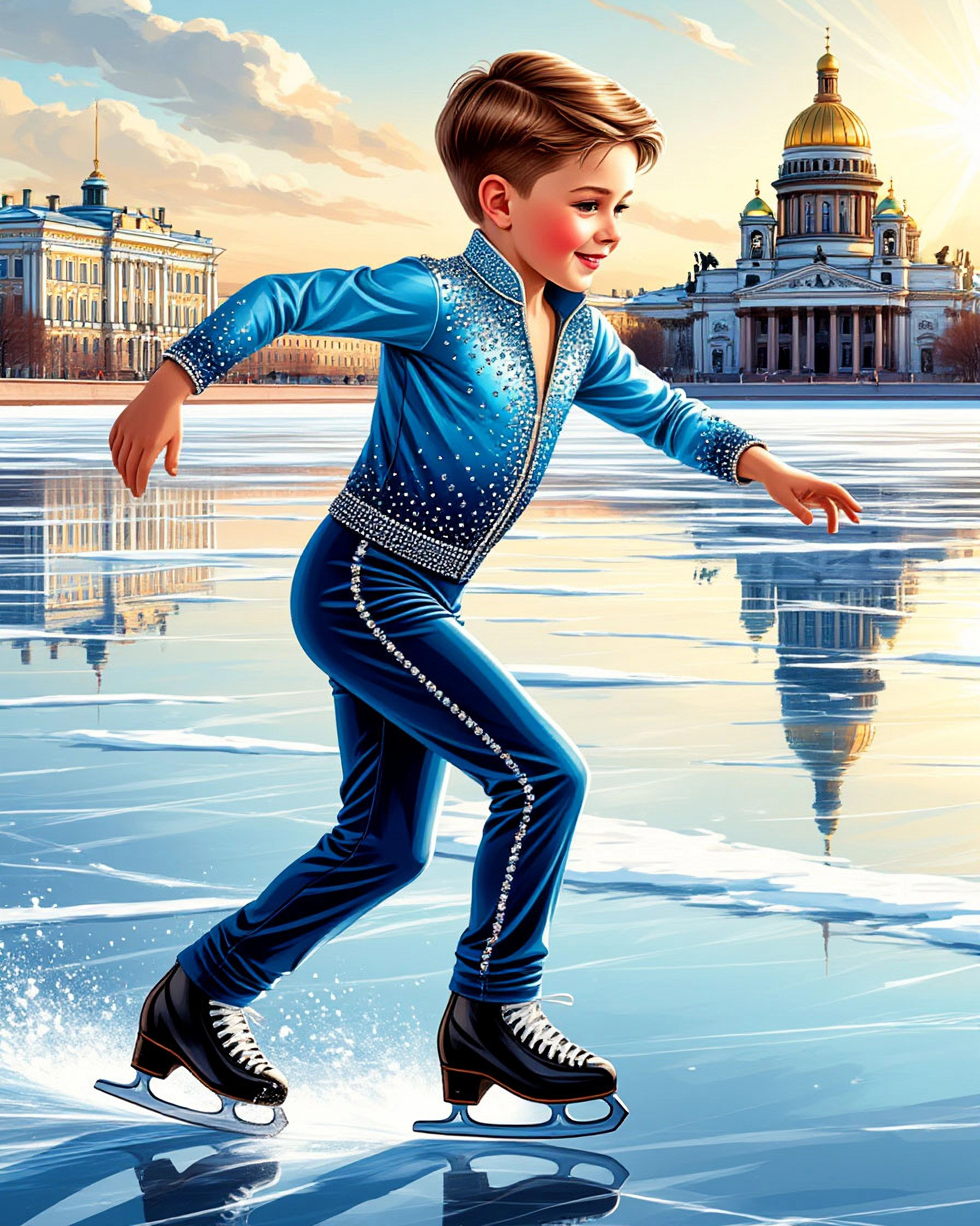 ФК мальчики с ФОНОМ. Фигурное катание для взрослых и детей на Васильевском 🌟