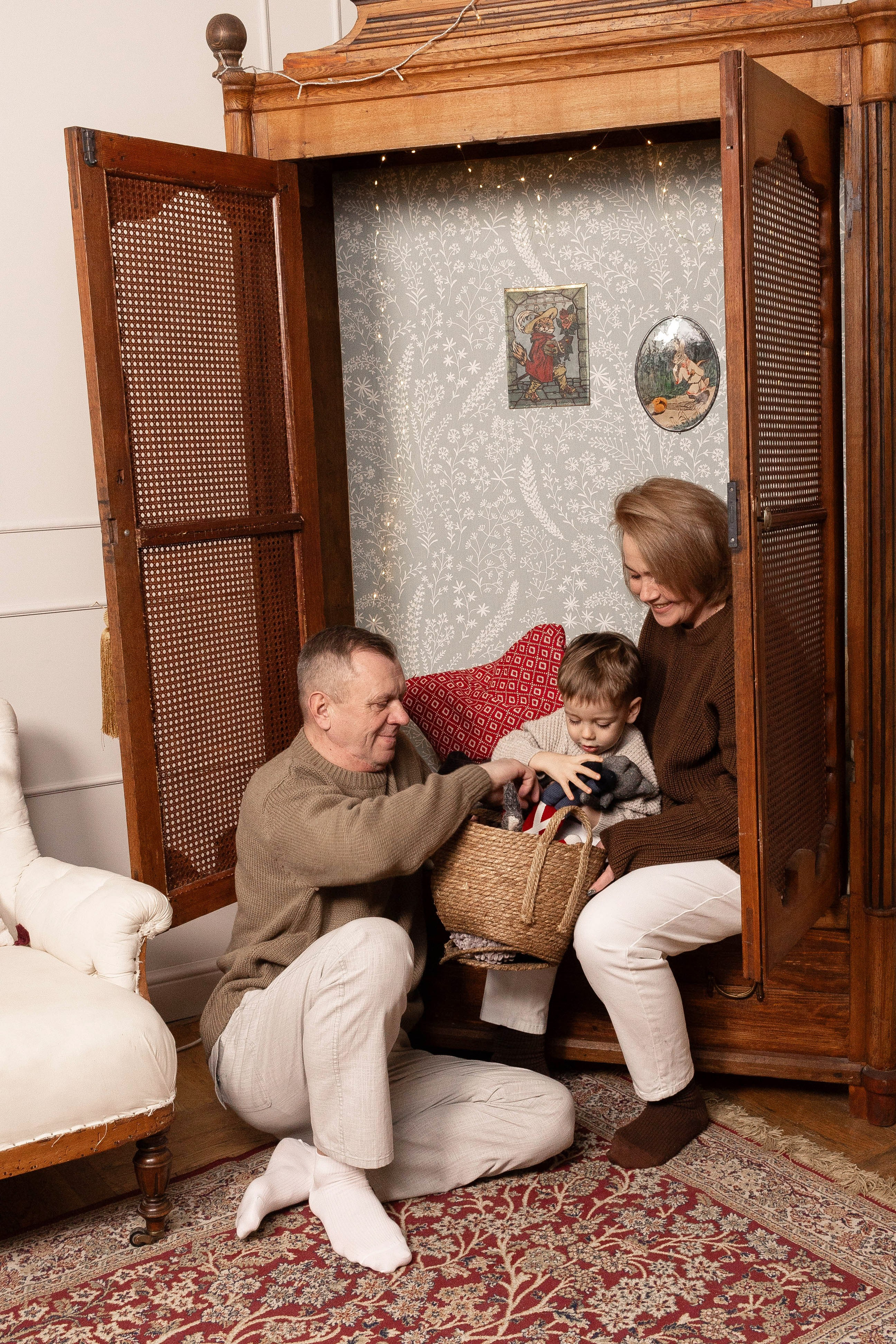 Рождественская семейная история. Свадебный и портретный фотограф Соломко Диана