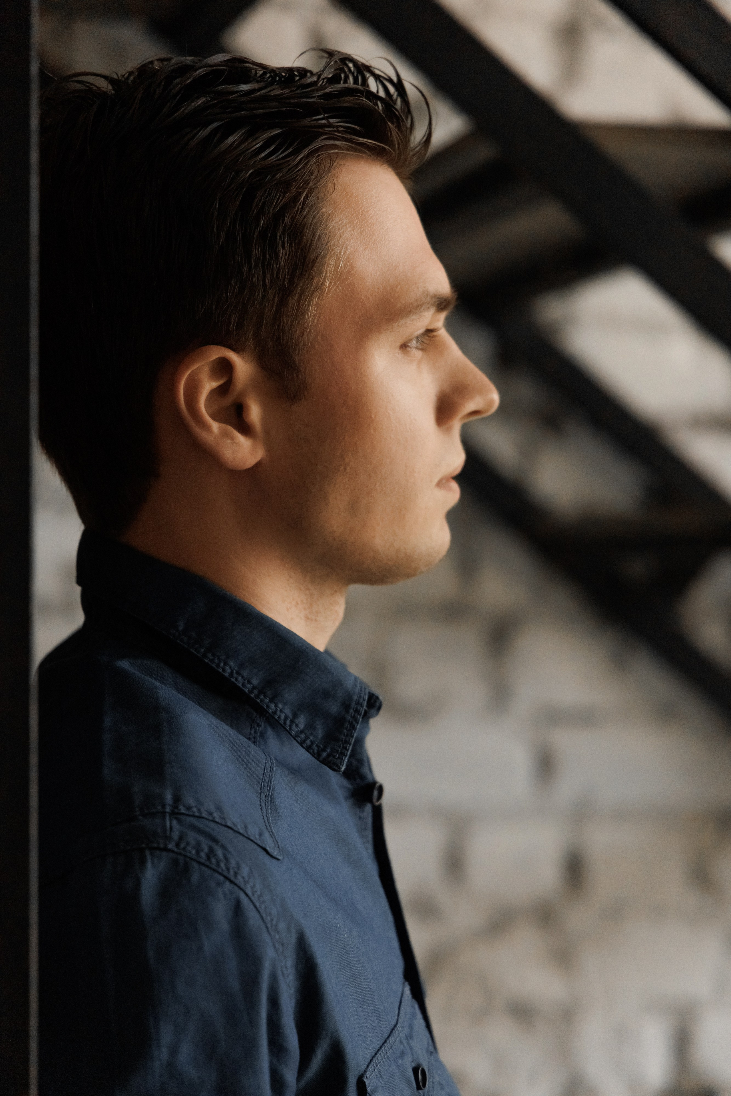 Фотосессия для Леонида. Женский и мужской фотограф в Нижнем Новгороде Наталья Латыпова. Портреты в низком ключе