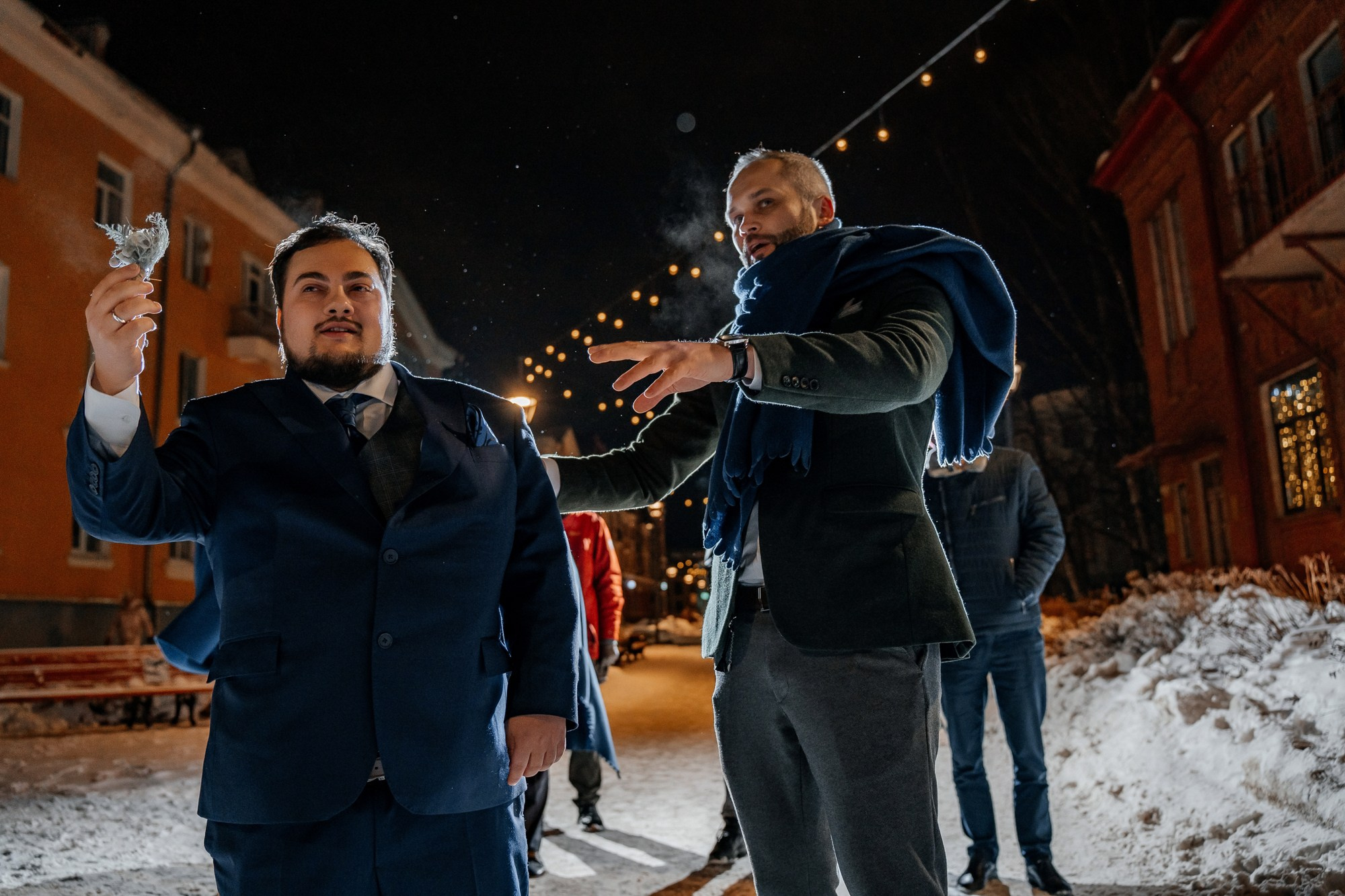 Свадебная съемка зимой. Свадебный фотограф в Архангельске и Северодвинске