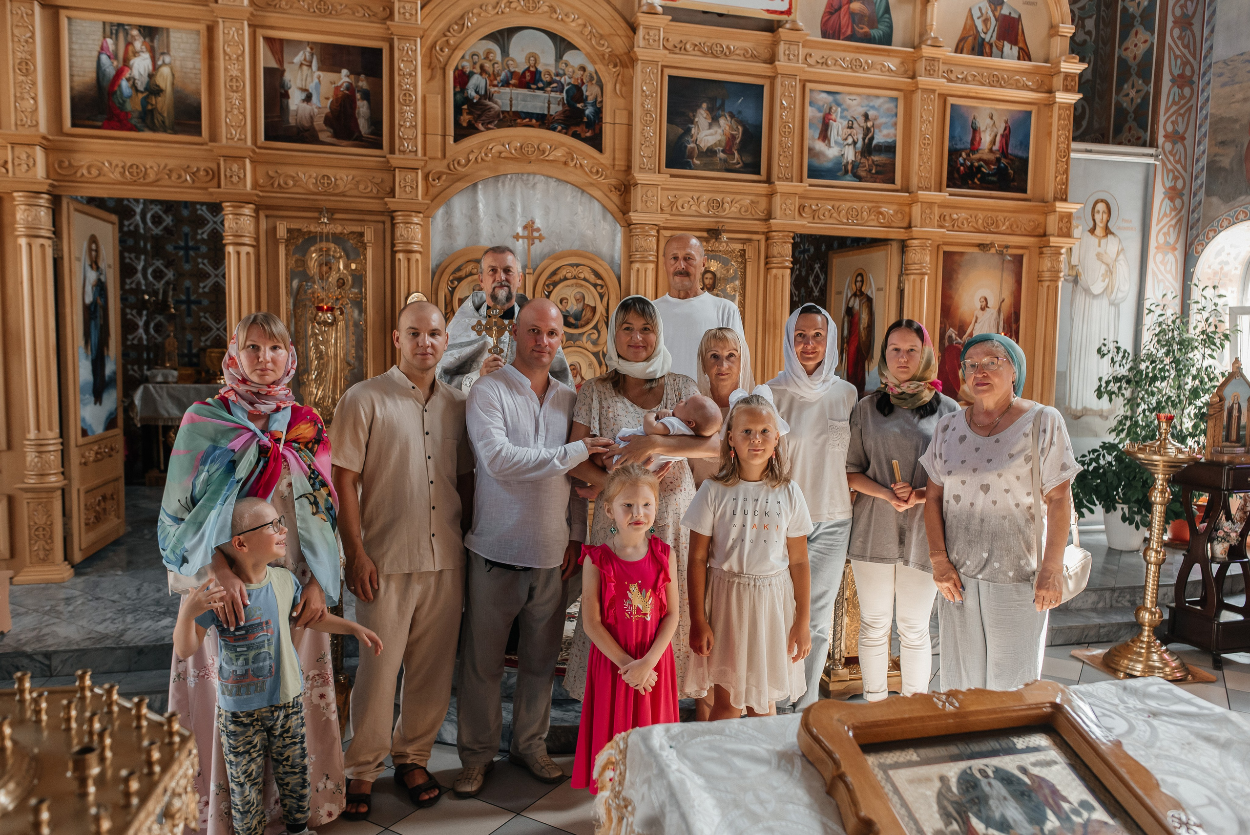 Крещение Артемия. Детский и семейный фотограф выпускной альбом Приморско-Ахтарск