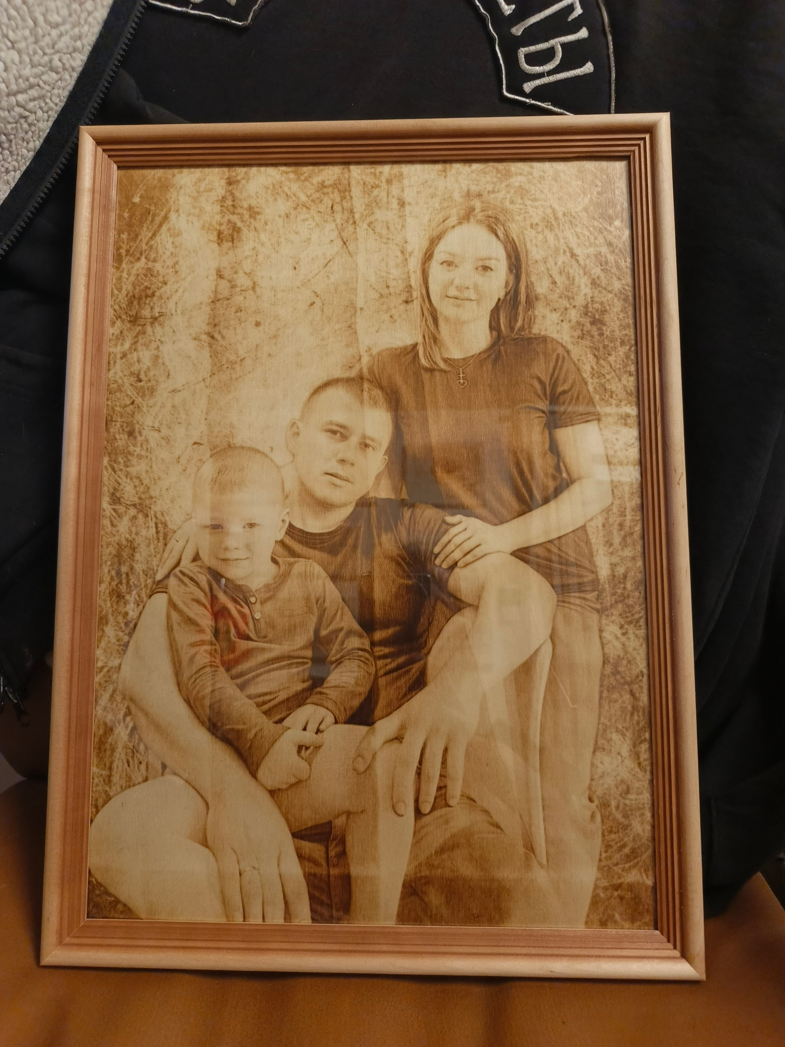 Портреты. Выжигания картин и портретов по фото