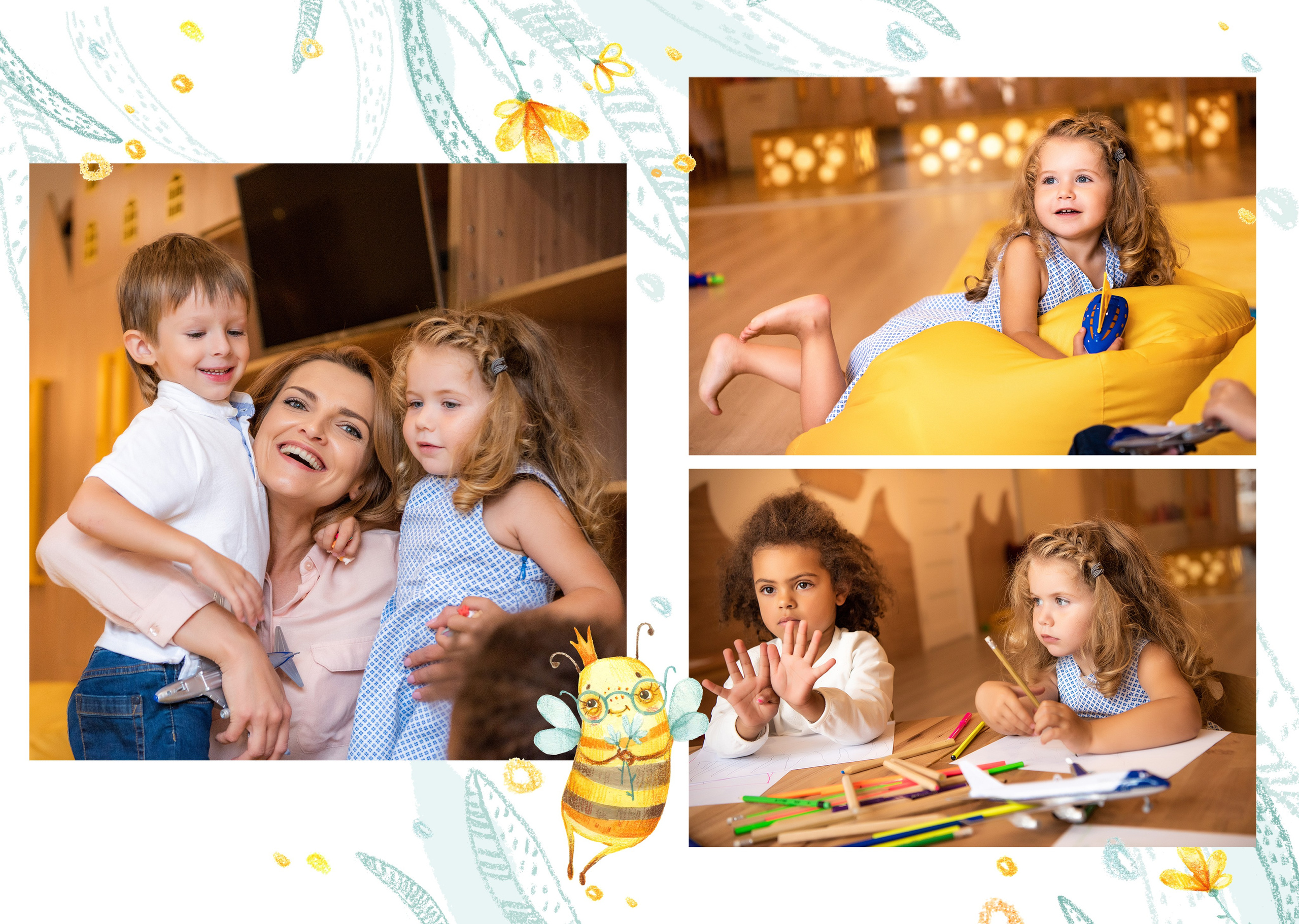 «Пчёлки». Школьный фотограф в Валуйках. Фотосессии для выпускников и изготовление выпускных альбомов в городе Валуйки и в Белгородской области