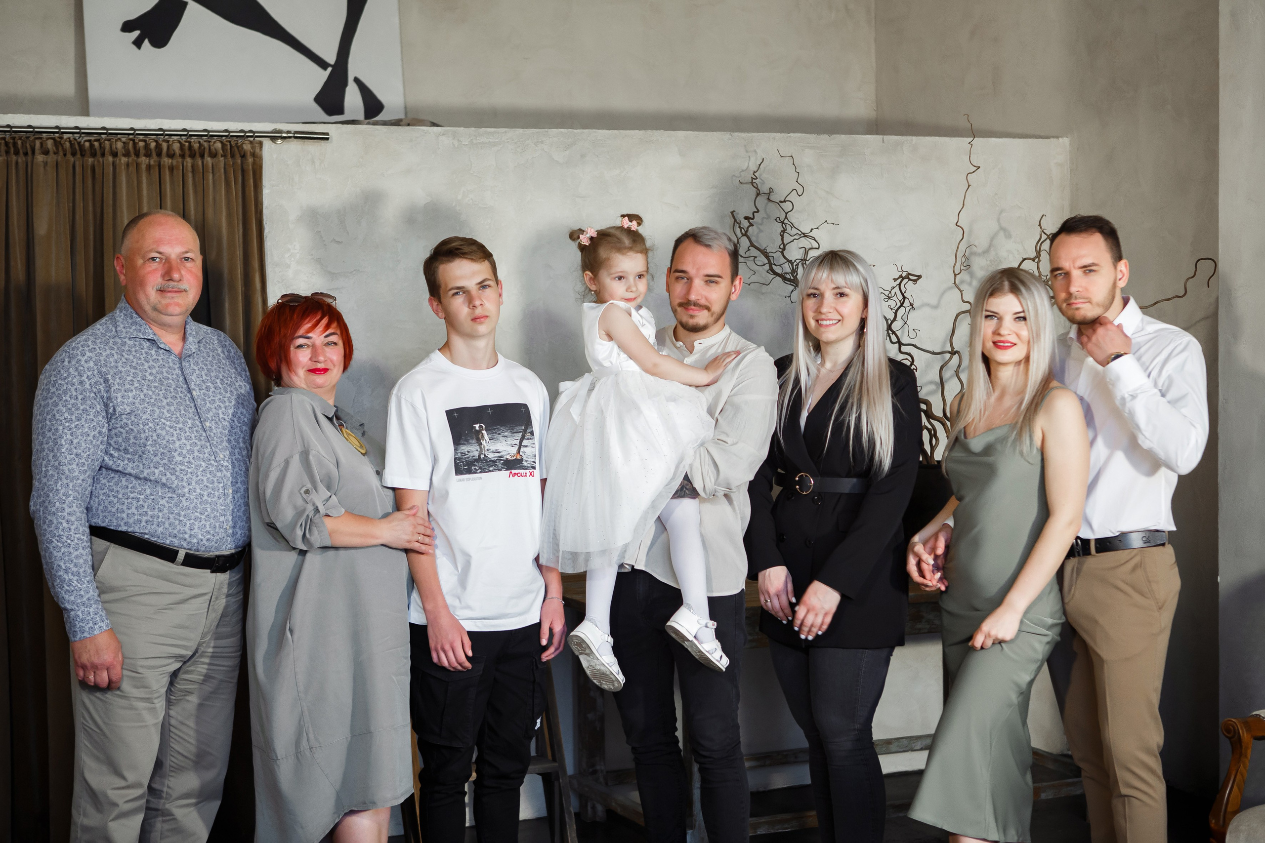 Очень большая семья, личные и парные портреты. Свадебный и портретный Фотограф в Липецке Дмитрий Котюков