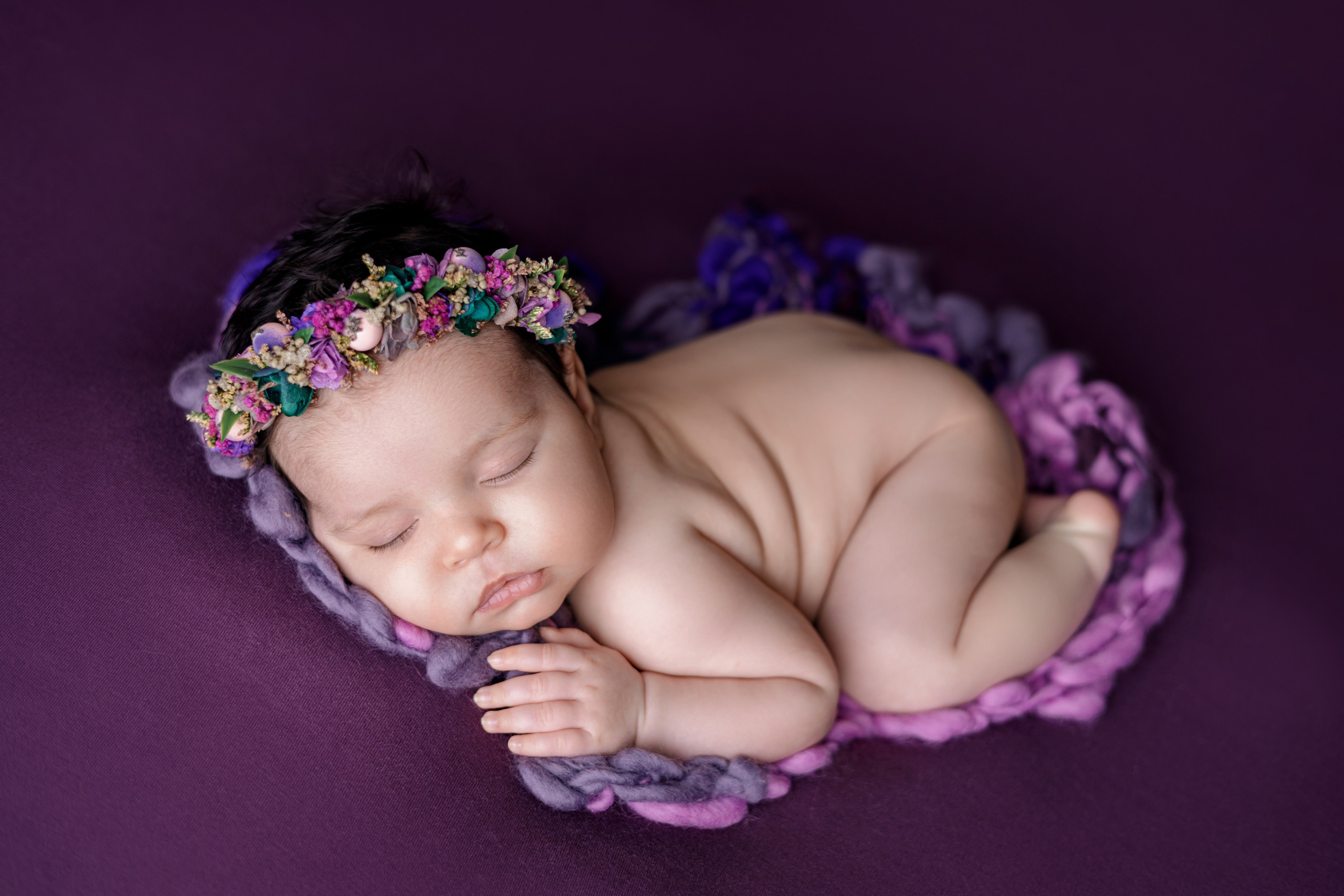 Аймира. Евгения Горбунова фотограф новорожденных в Новом Уренгое