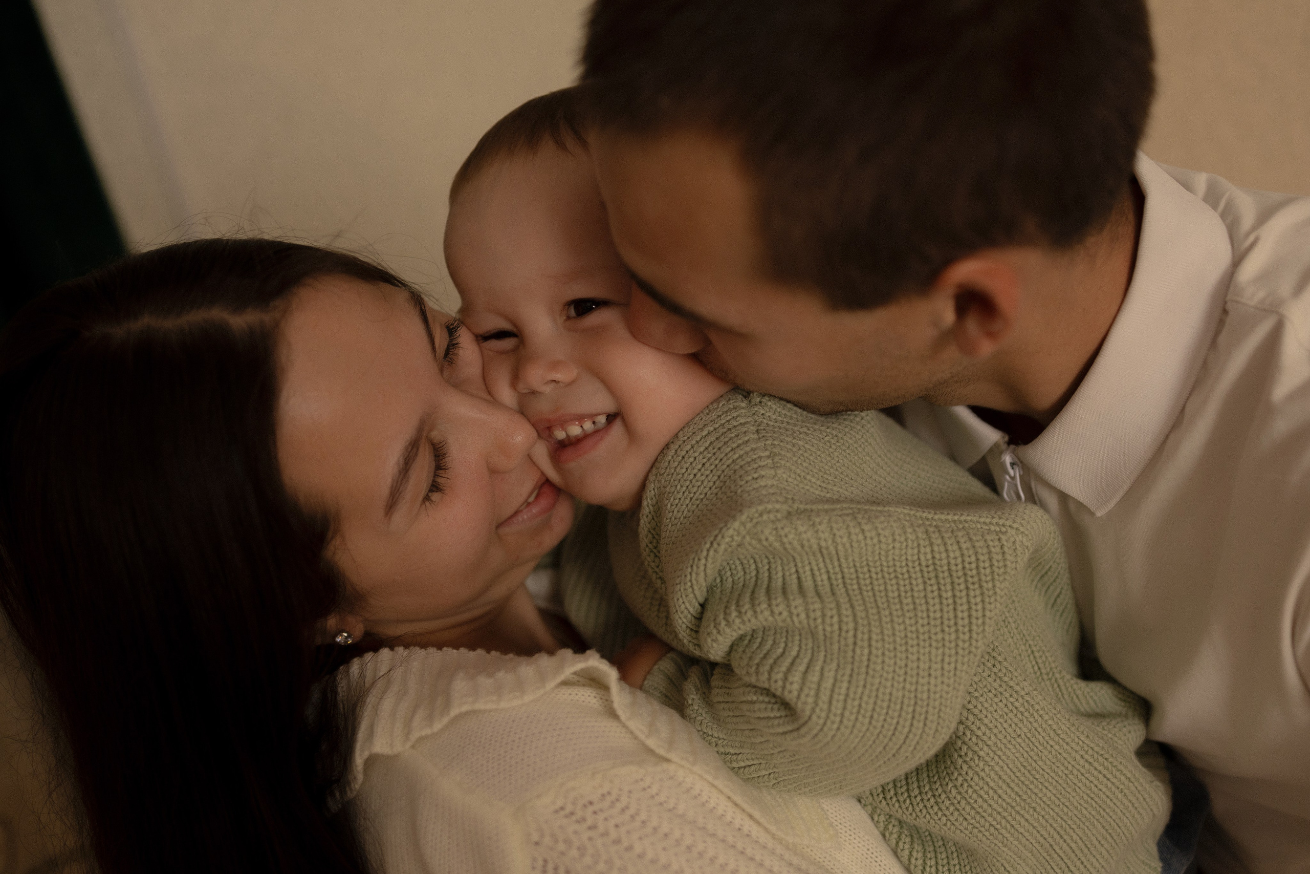 Папа, Мама и Арсений. Фотограф Татьяна Семенова